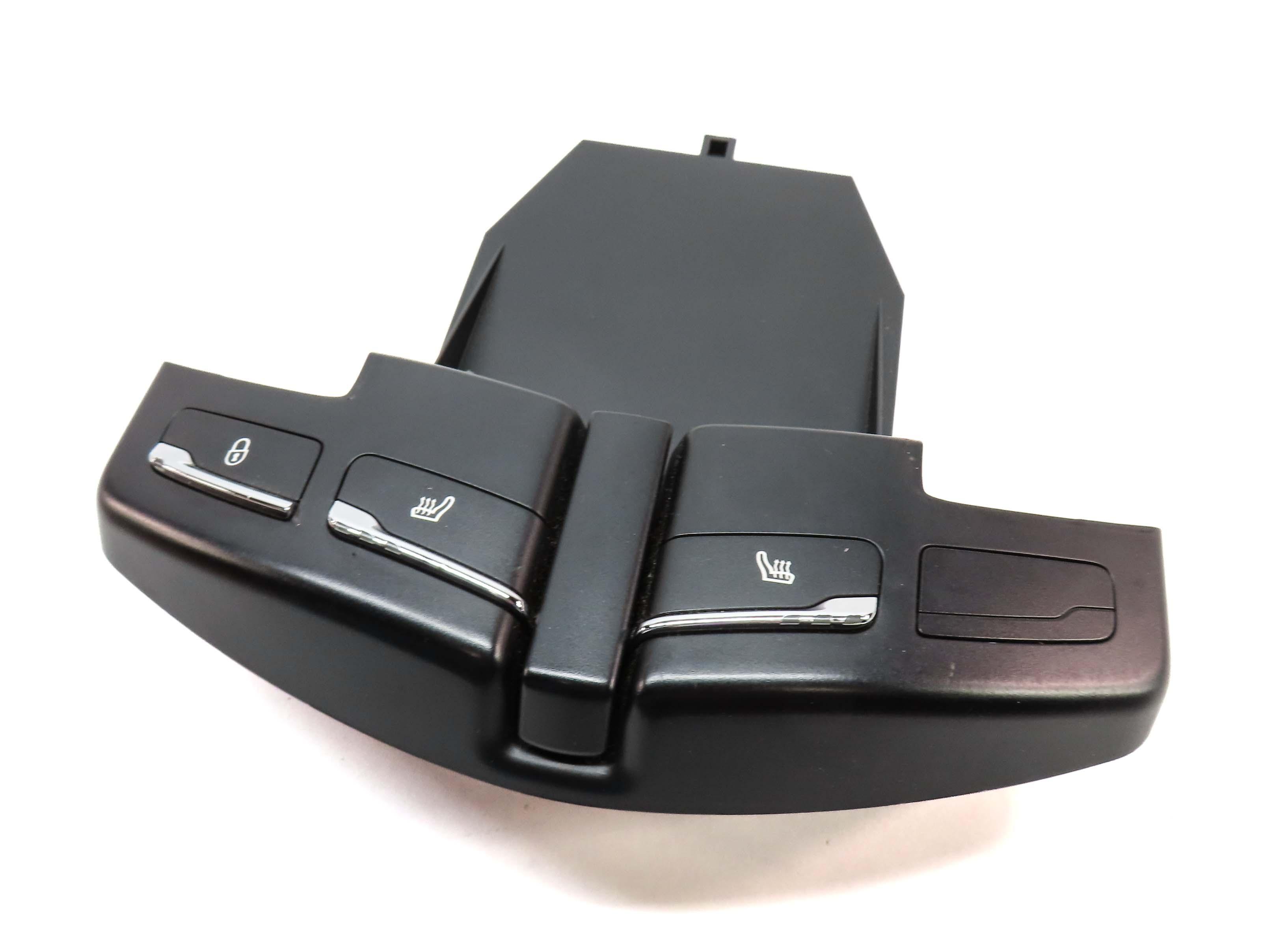 2013 PORSCHE CAYENNE HYBRID (958) CENTRAL LOCK SEAT HEATER SWITCH BUTTON PANEL — exact item pictured
