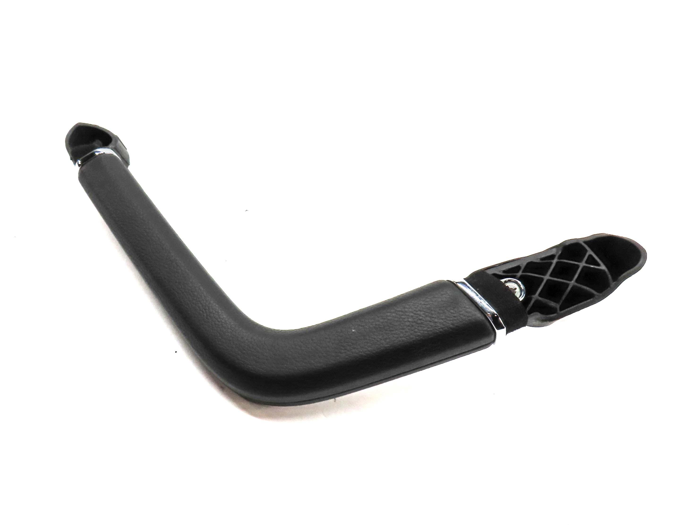 2013 PORSCHE CAYENNE HYBRID (958) REAR LEFT DOOR PULL HANDLE (BLACK) — exact item pictured