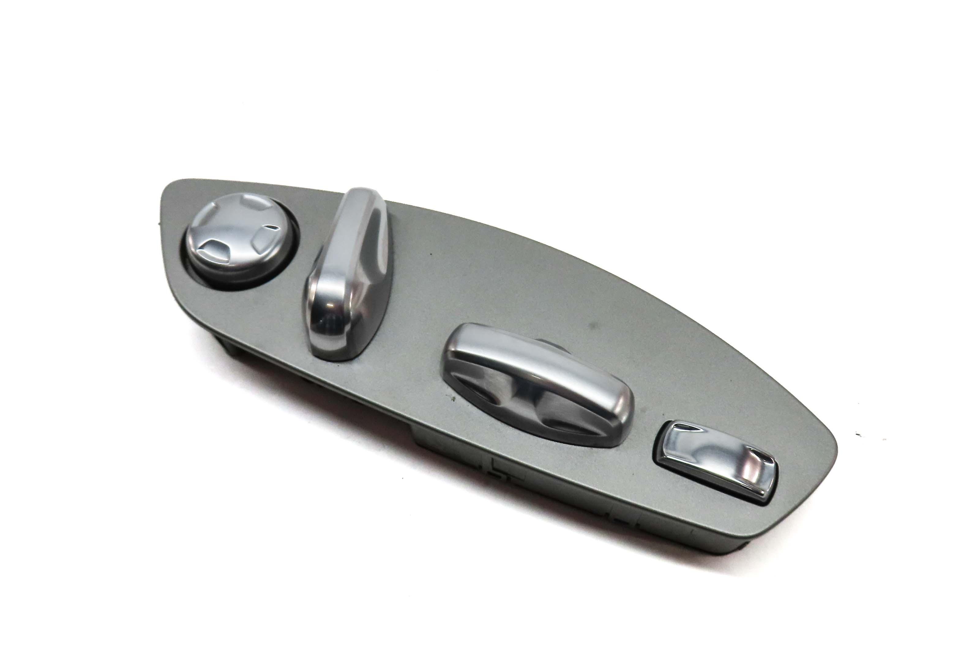 2013 PORSCHE CAYENNE HYBRID 958 FRONT RIGHT PASSENGER SEAT ADJUST SWITCH SILVER — exact item pictured