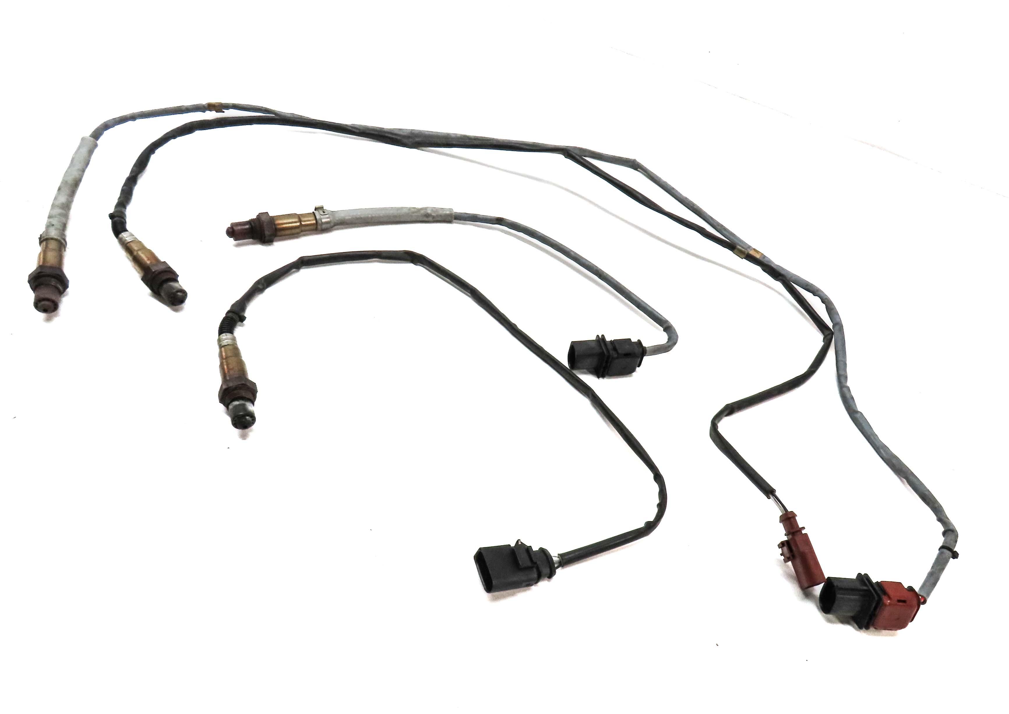 2013 PORSCHE CAYENNE (958) 3.0L HYBRID ENGINE PRE POST CAT O2 OXYGEN SENSOR SET4 — exact item pictured