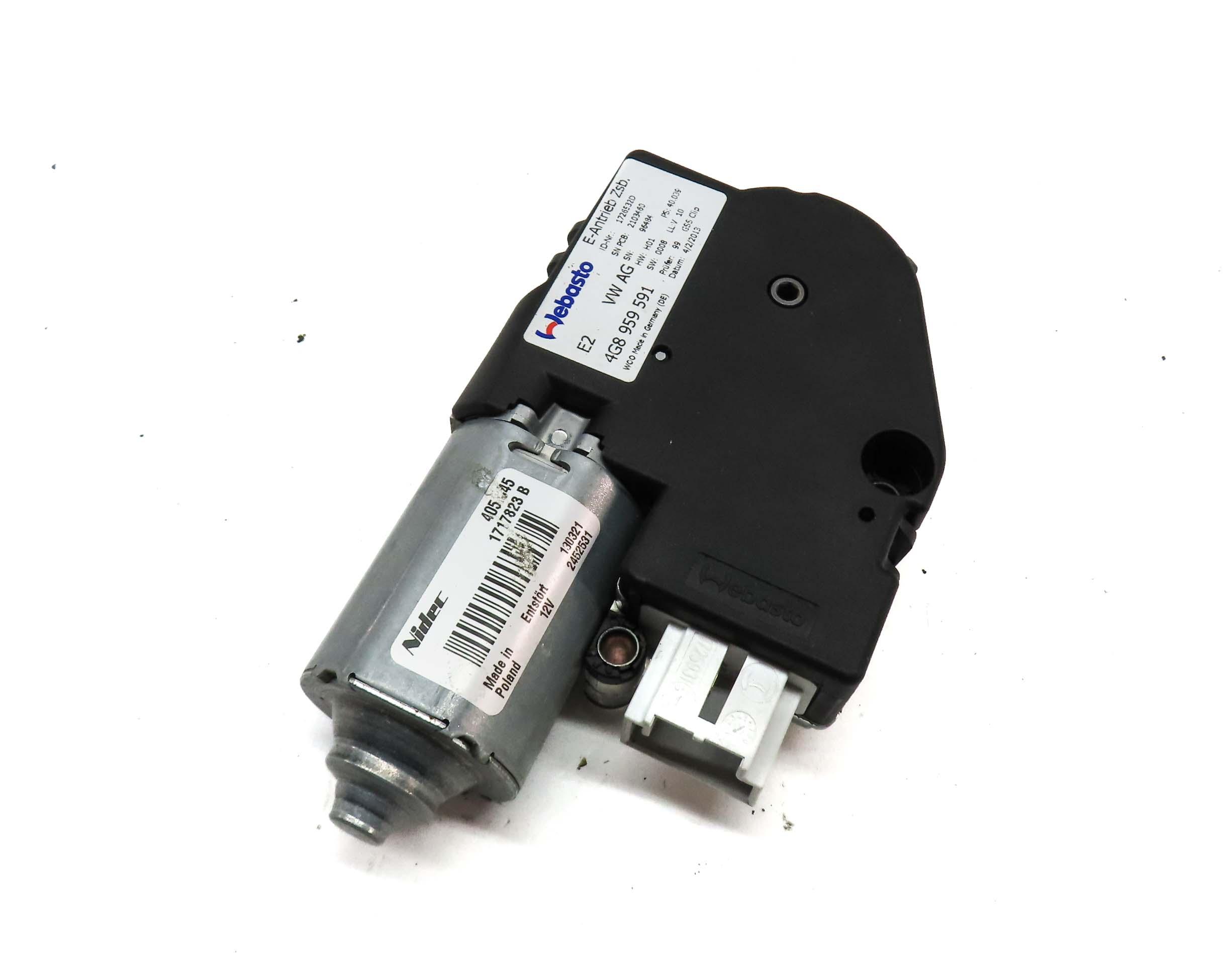 2013-2018 PORSCHE CAYENNE (958) SUNROOF SUN ROOF MOTOR OPEN CLOSE — exact item pictured