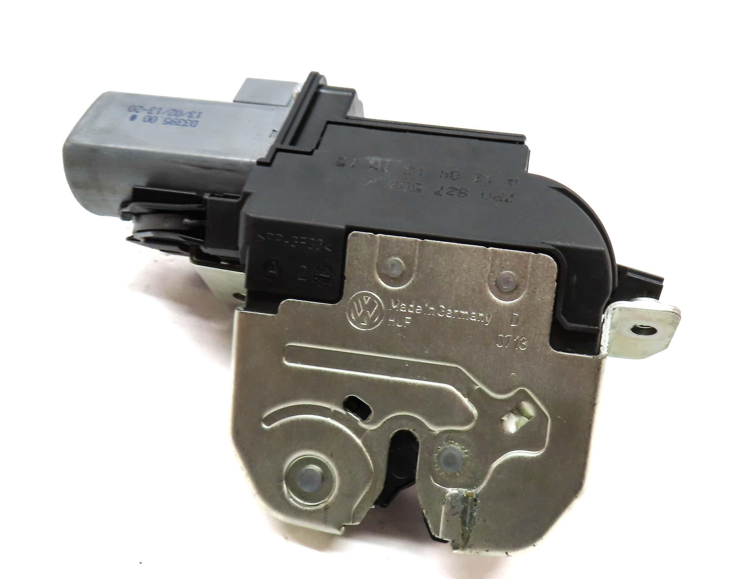 2013 PORSCHE CAYENNE HYBRID 958 REAR HATCH TRUNK LOCK LATCH ACTUATOR 7P0827505K — exact item pictured