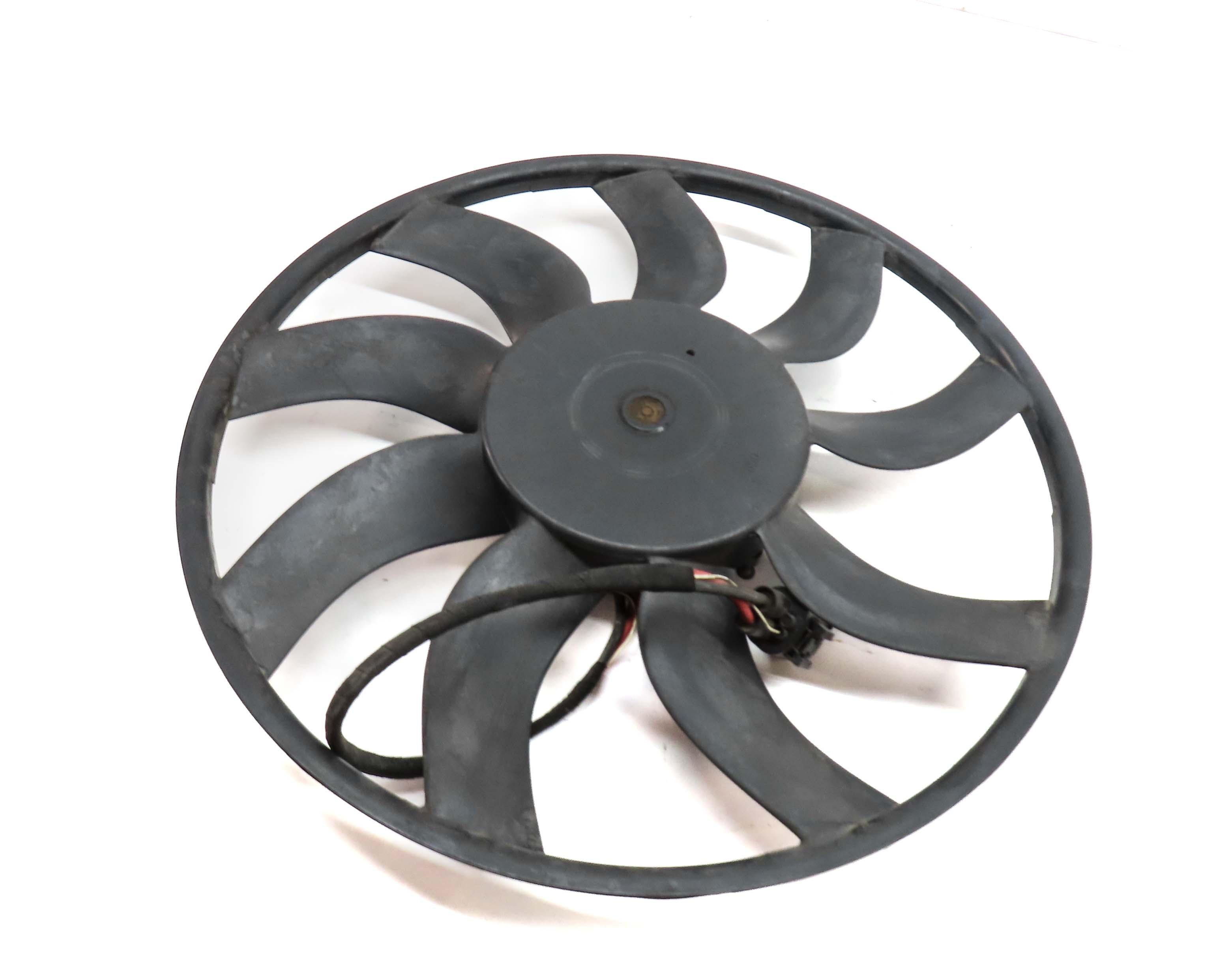 2008-2014 BMW X5 X5M X6 X6M (E70 E71) 850 WATT RADIATOR COOLING FAN ASSEMBLY — exact item pictured