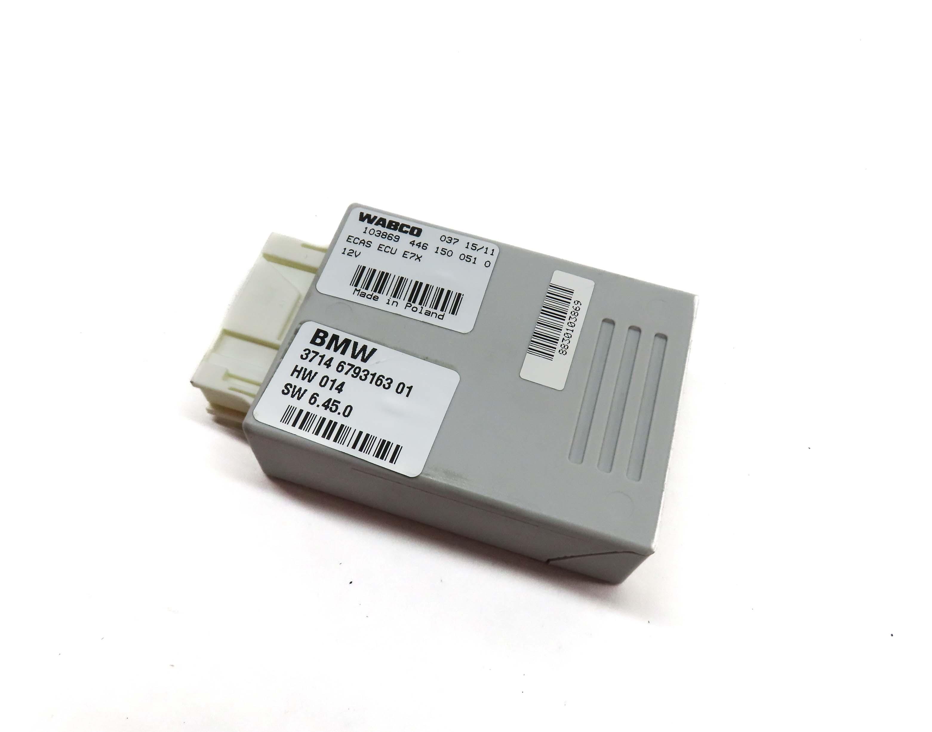 2007-2014 BMW X5 X5M X6 X6M (E70 E71 E72) AIR SUSPENSION CONTROL MODULE — exact item pictured