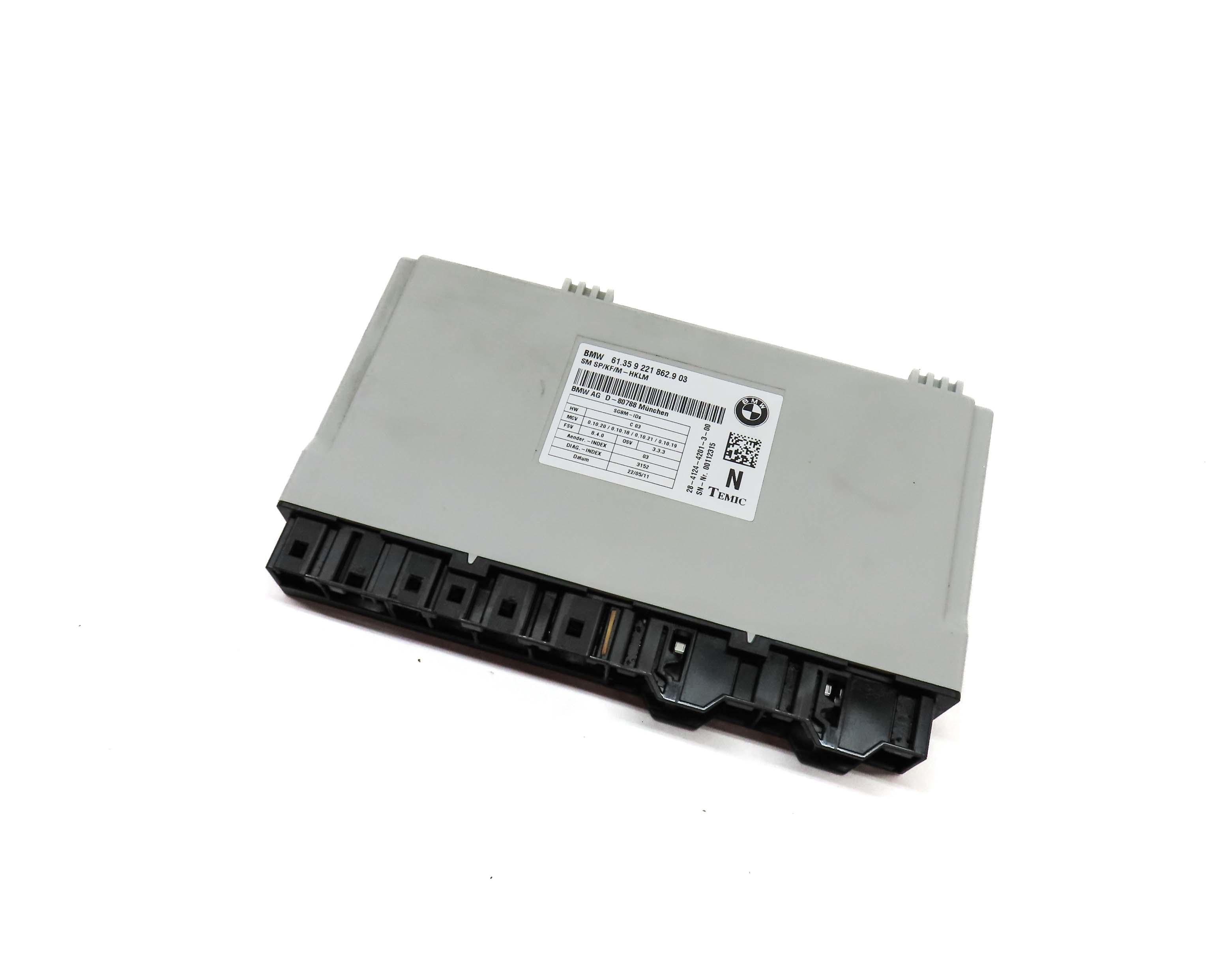 2011-2014 BMW X5 X5M X6 X6M (E70 E71) RIGHT FRONT PASSENGER SEAT CONTROL MODULE — exact item pictured