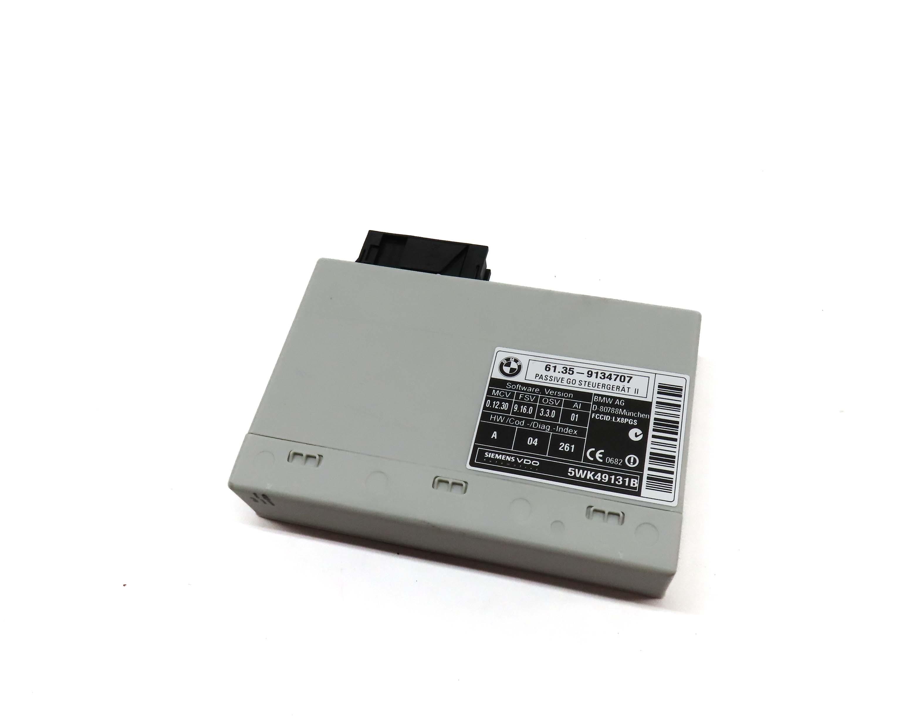 07-14 BMW 5 X5 X6M SERIES (E60 E70 E71) KEYLESS ENTRY PASSIVE GO CONTROL MODULE — exact item pictured