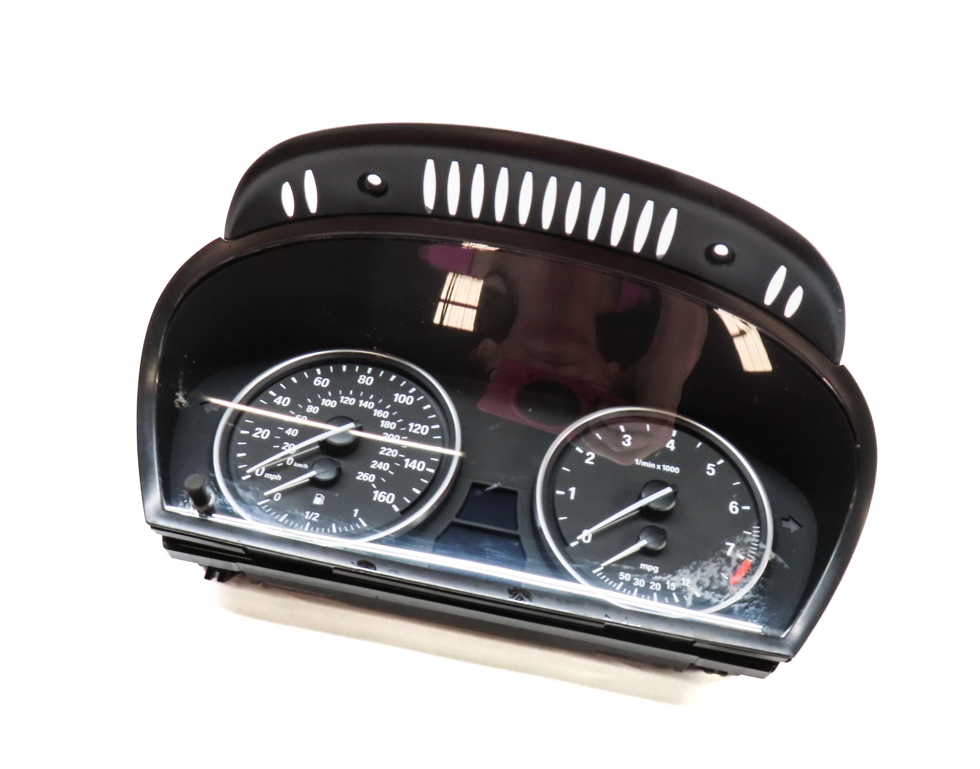 2011-2013 BMW X5 3.0L TURBO / 4.4L TWIN TURBO SPEEDOMETER GAUGE CLUSTER (133k) — exact item pictured