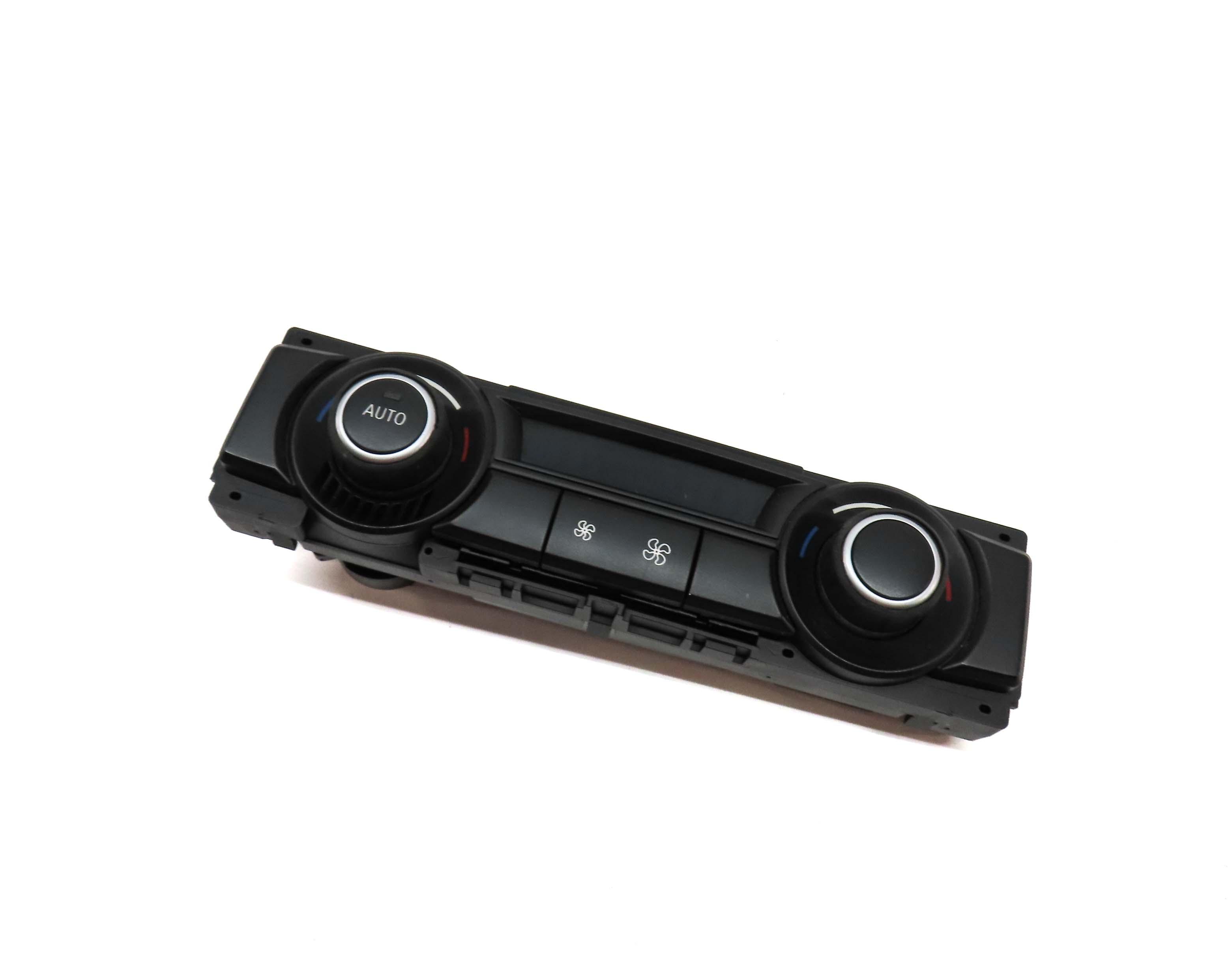 2007-2013 BMW X5 (E70) REAR HEATER A/C CLIMATE TEMPERATURE CONTROL PANEL — exact item pictured