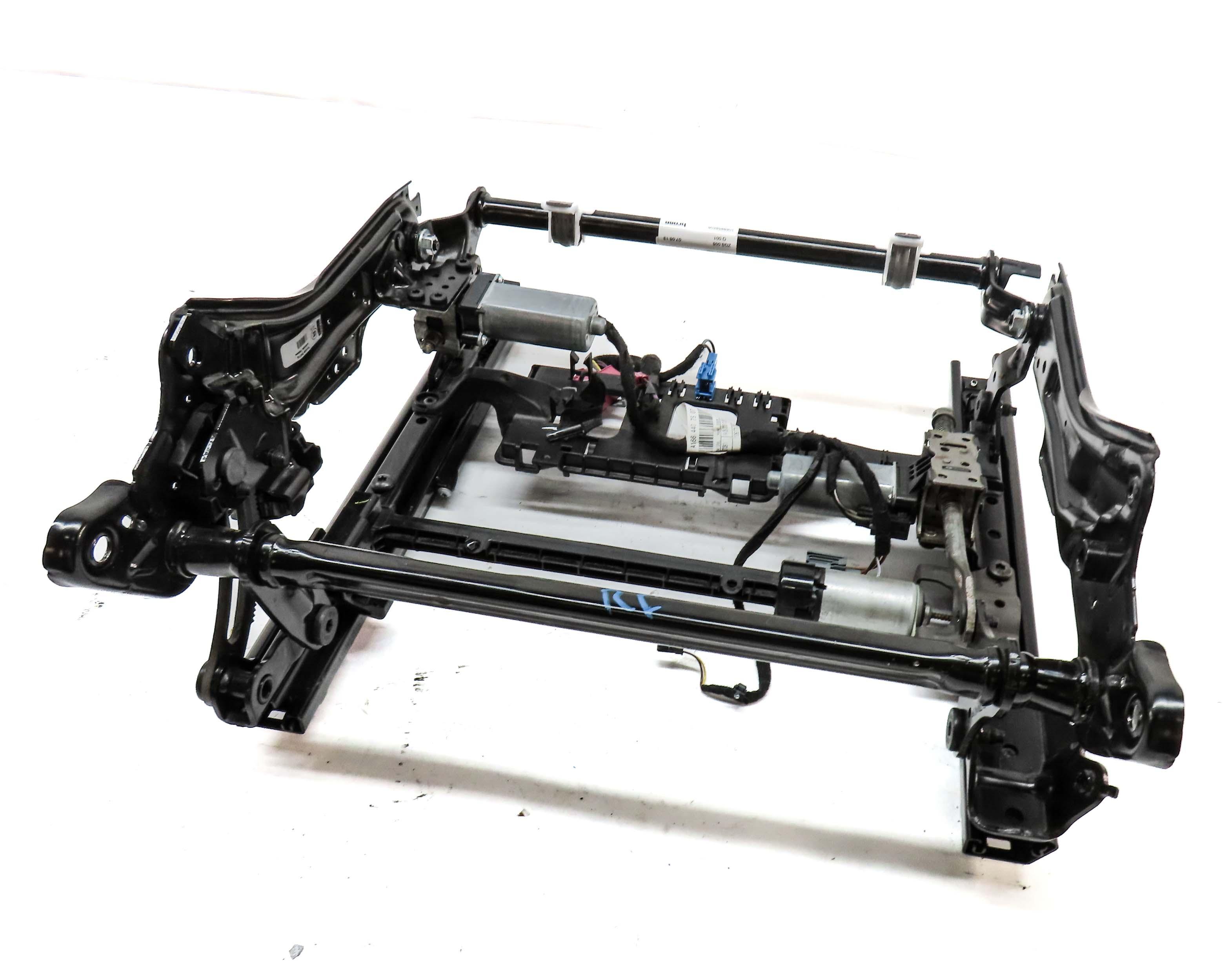 12-15 MERCEDES GL ML (W166 X166) FRONT RIGHT PASSENGER SEAT TRACK w/ MOTORS — exact item pictured