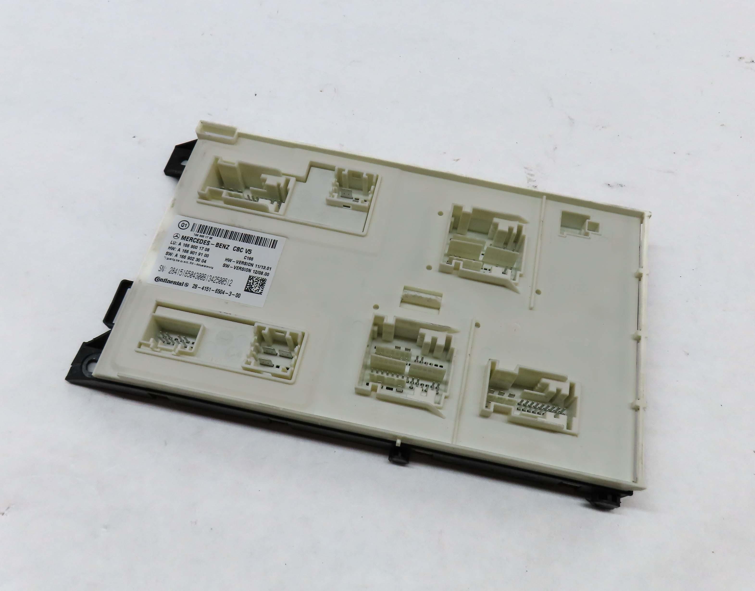 13 MERCEDES ML GL (W166 X166) FRONT SIGNAL ACQUISITION CONTROL MODULE SAM — exact item pictured