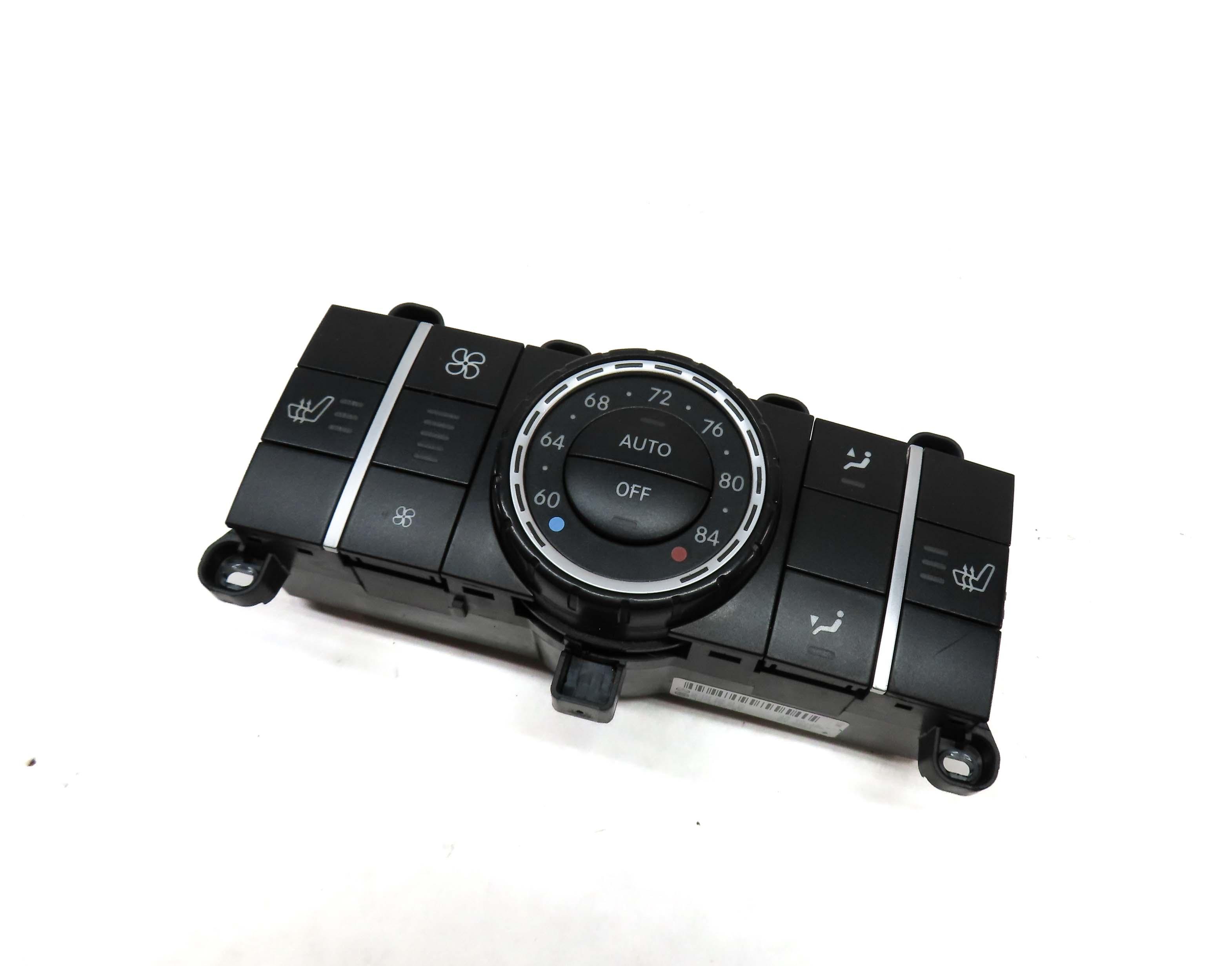 12-13 GL ML (W166 X166) REAR A/C HEATER TEMPERATURE CLIMATE CONTROL PANEL — exact item pictured
