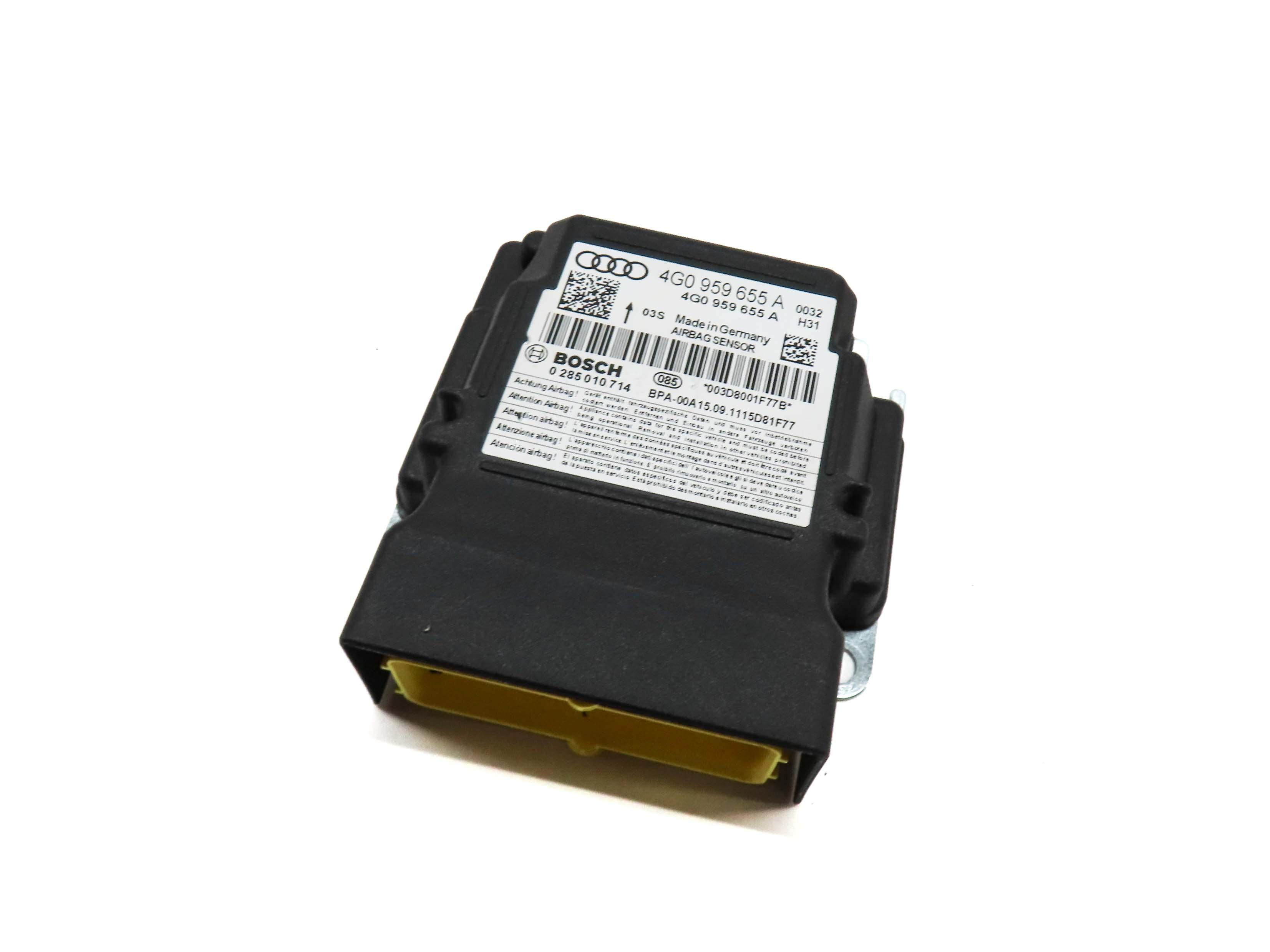 2012-2015 AUDI A6 A7 S6 S7 RS7 (C7 4G8) SRS BAG CONTROL MODULE — exact item pictured