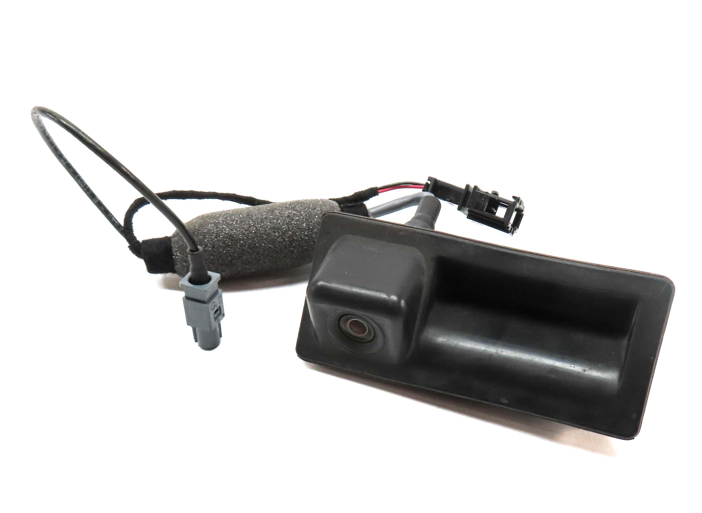 2012-2018 AUDI A6 S6 A7 S7 RS7 (C7) REAR TRUNK RELEASE HANDLE w/ BACKUP CAMERA — exact item pictured