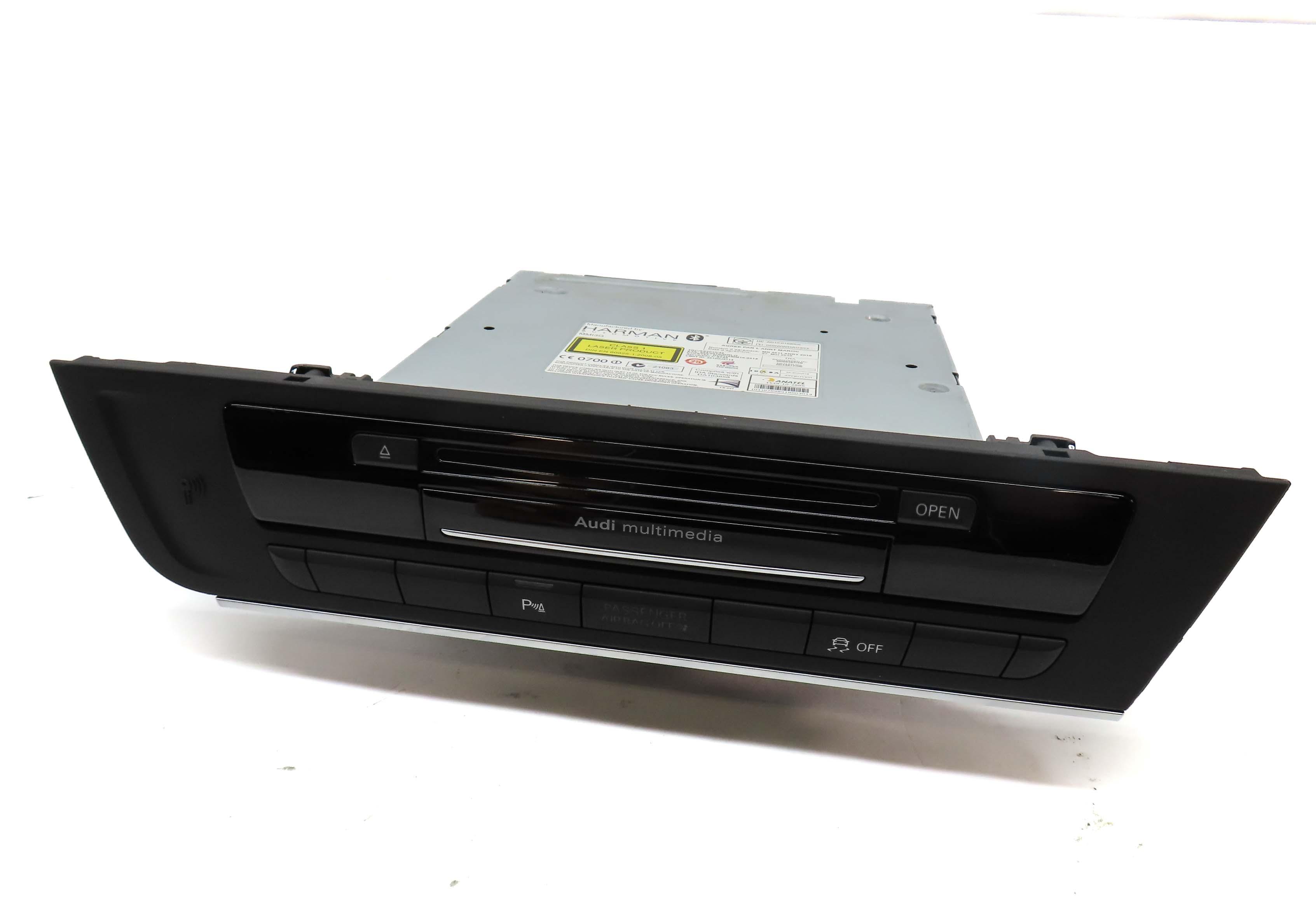 2012-2013 AUDI A6 (C7) RADIO STEREO CD DVD SD SIM MMI MULTIMEDIA READER PLAYER — exact item pictured