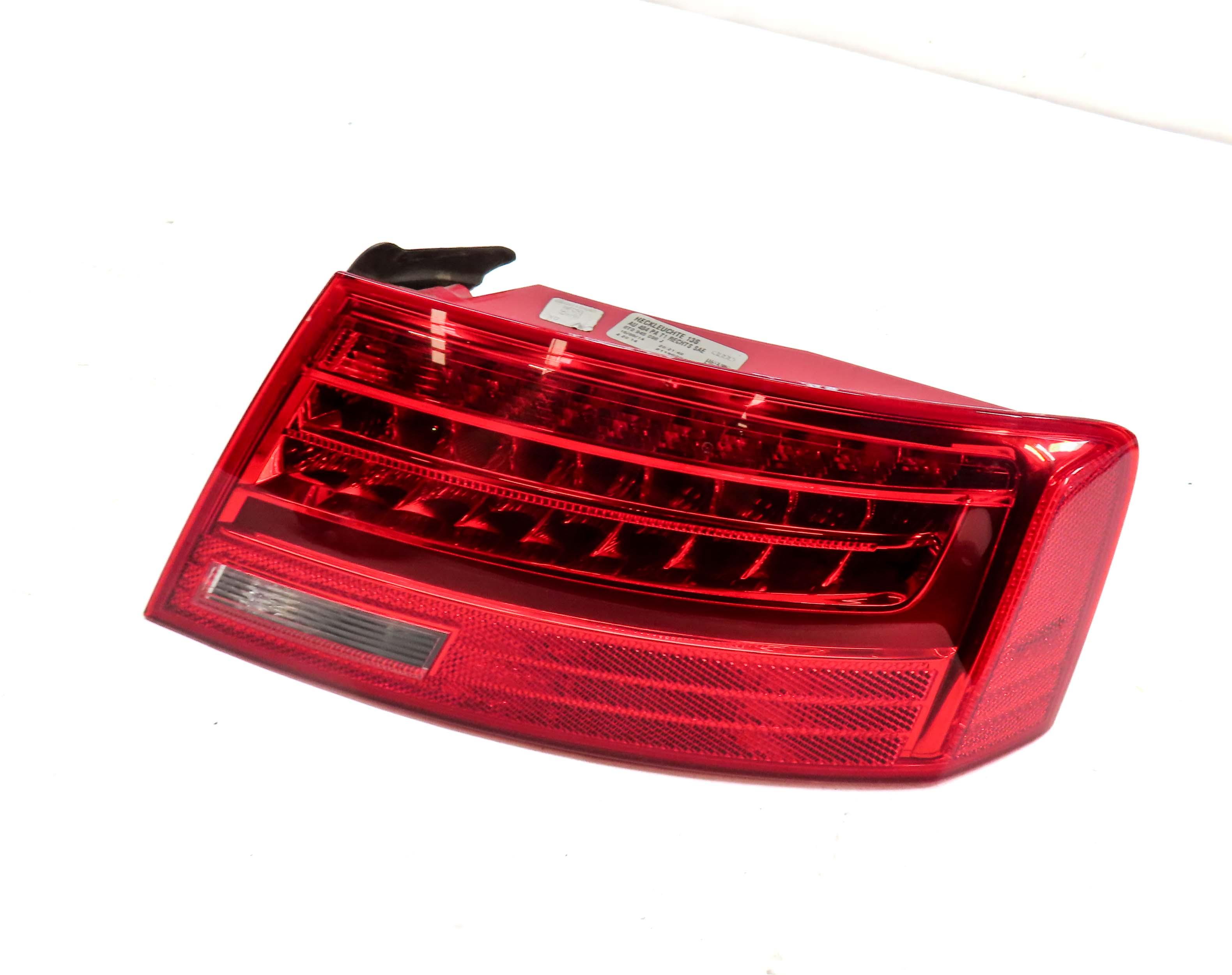 13-17 AUDI A5 S5 RS5 (B8 8T) REAR RIGHT OUTER TAILLIGHT BRAKE LIGHT LAMP (LED) — exact item pictured