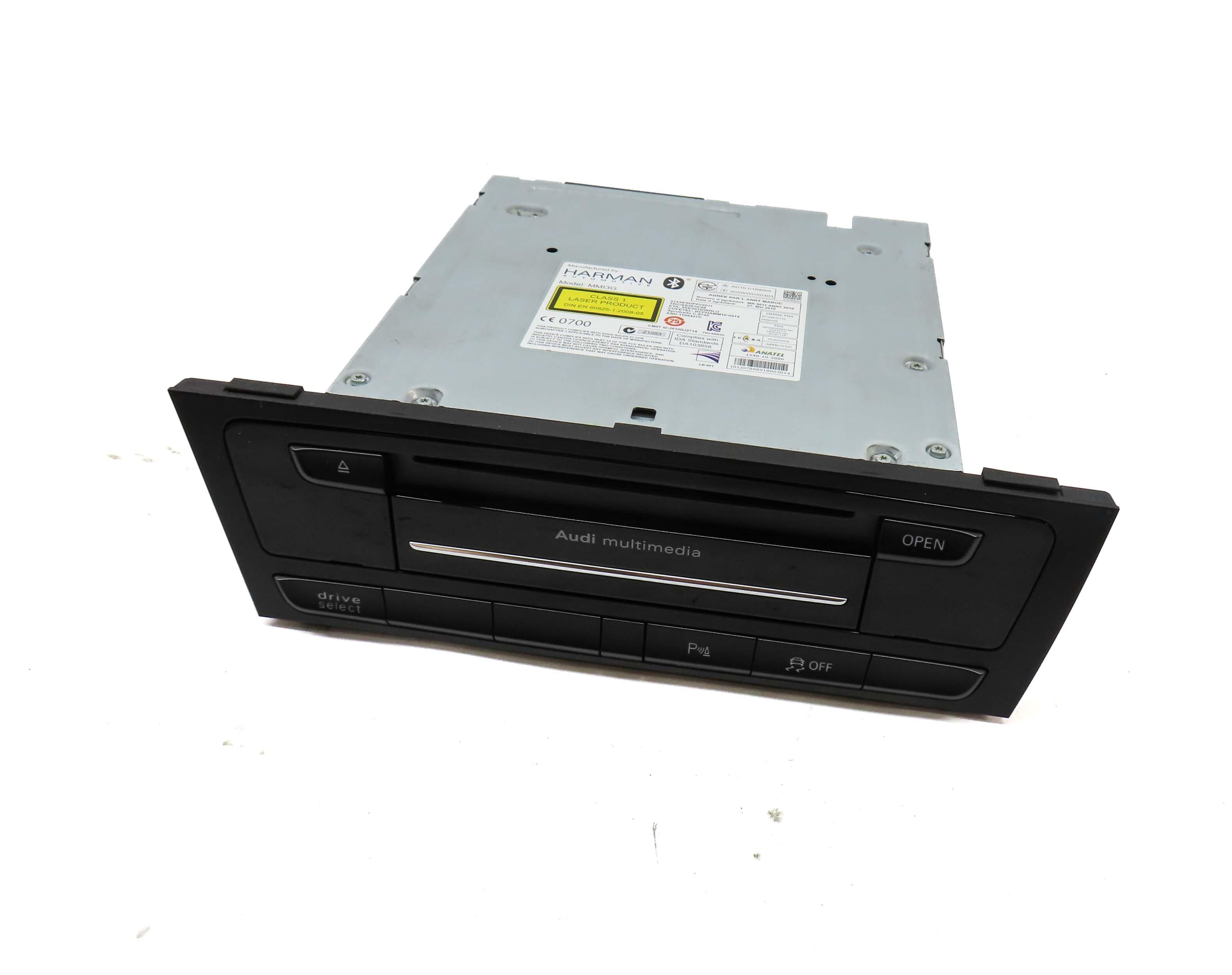 2014 AUDI RS5 (B8 8T) RADIO STEREO CD DVD SIM MMI MULTIMEDIA PLAYER — exact item pictured