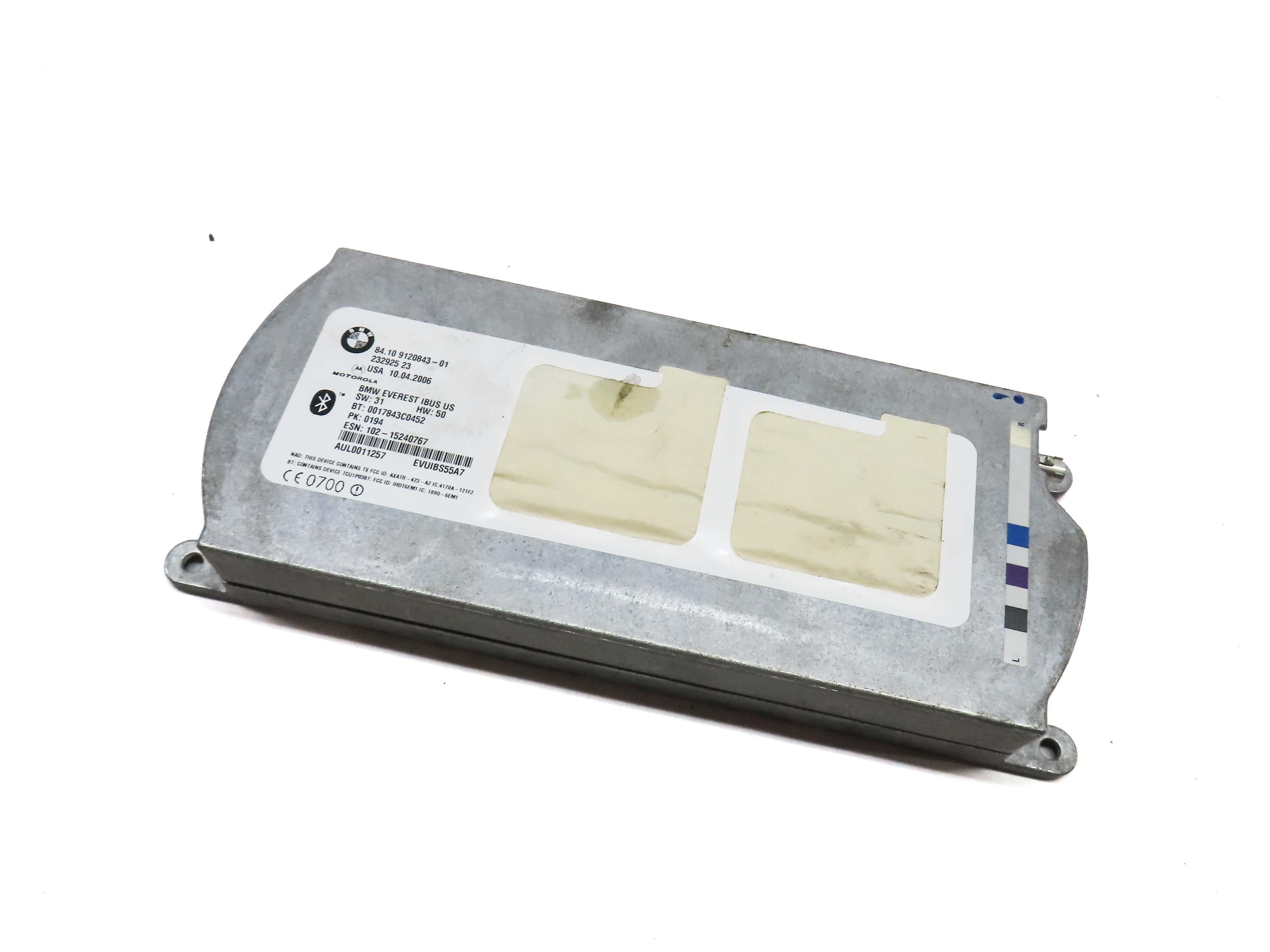 2006 BMW Z4 CONVERTIBLE (E85) CELL PHONE BLUETOOTH TELEMATICS CONTROL MODULE — exact item pictured