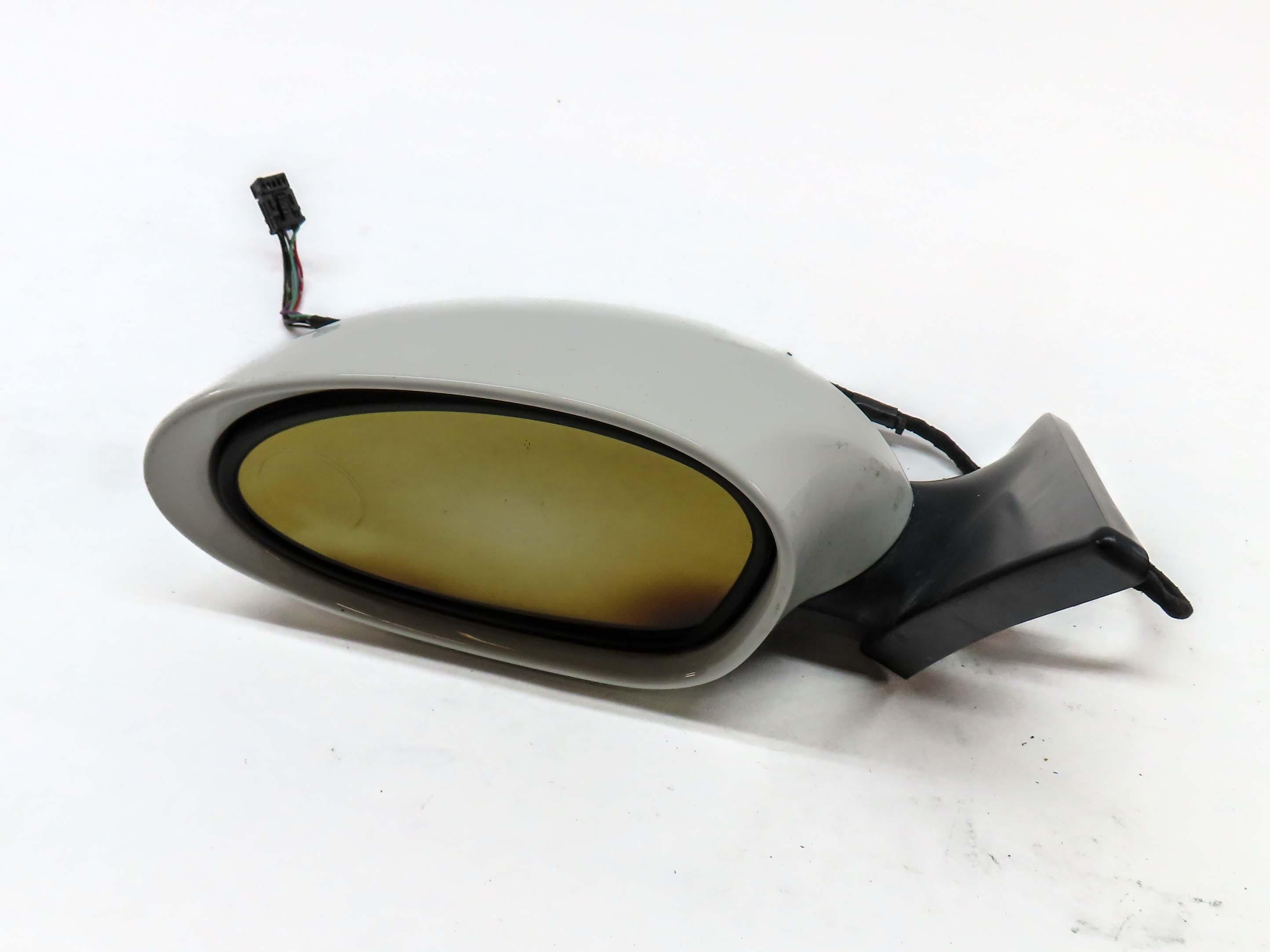 2003-2008 BMW Z4 (E85) LEFT DRIVER HEATED AUTODIM DOOR MIRROR (ALPINE WHITE 3) — exact item pictured
