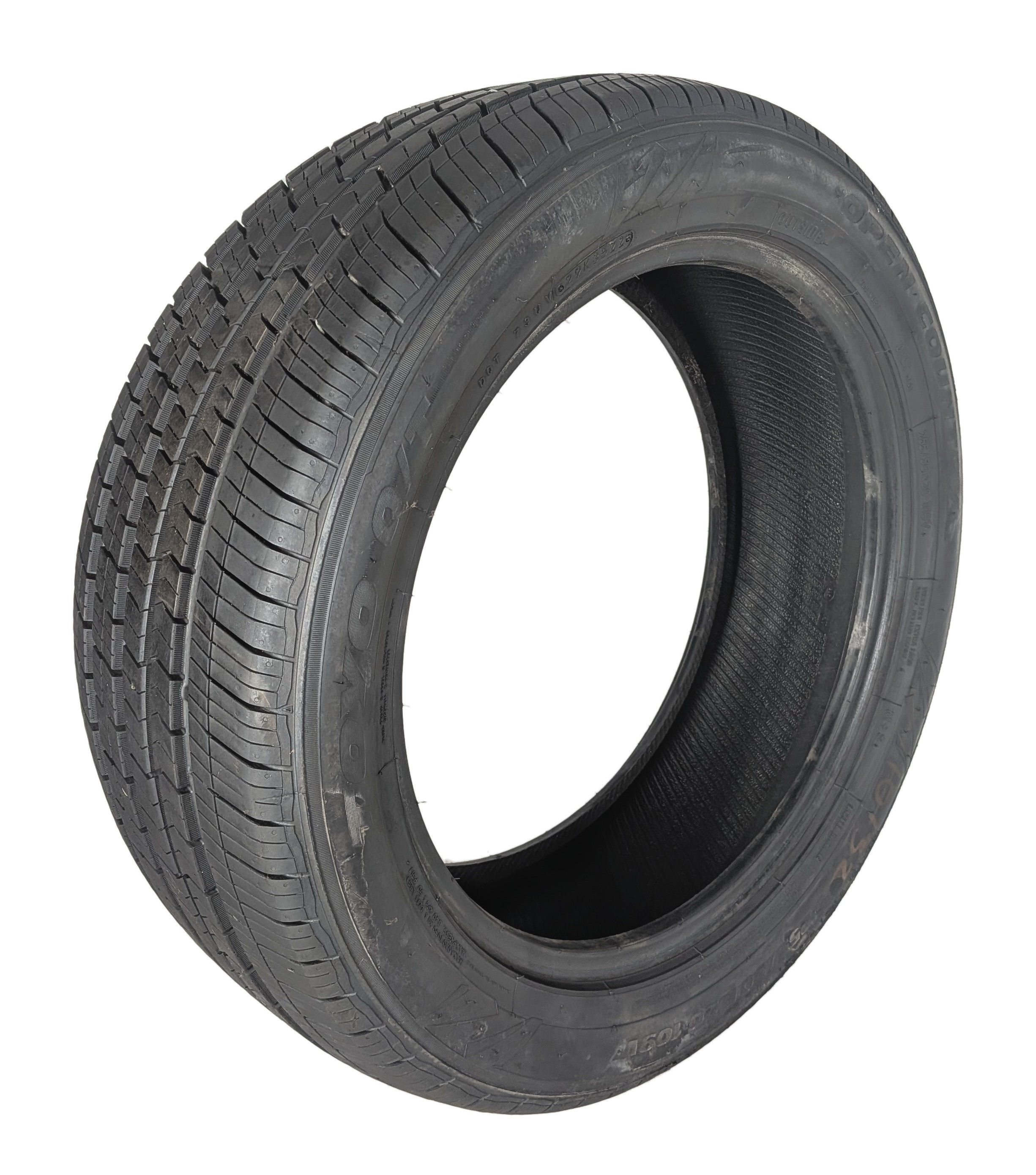 TOYO OPEN COUNTRY Q/T 255/50R20 109V ALL SEASON 10/32 DOT 3522 TIRE — exact item pictured