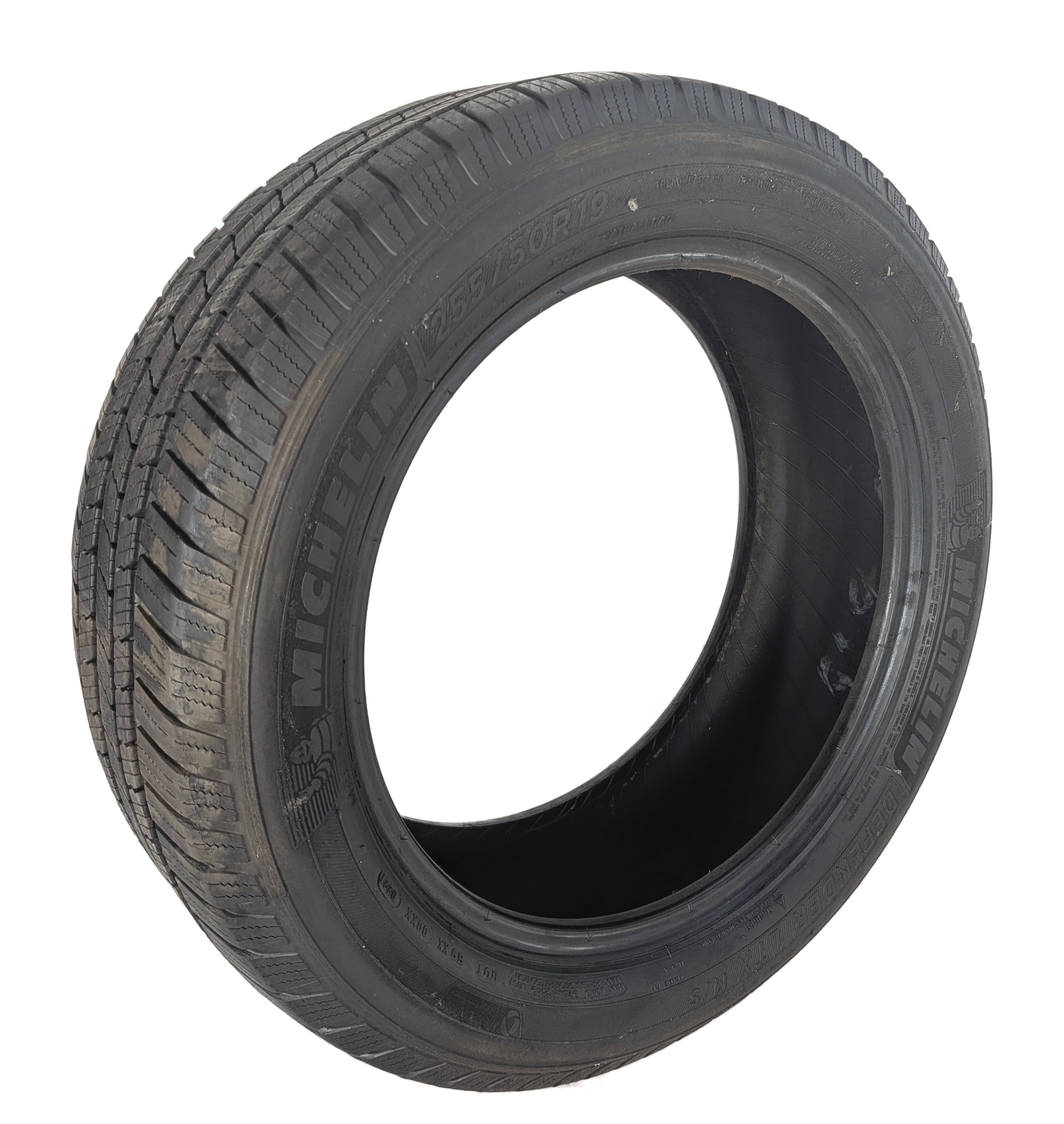 MICHELIN DEFENDER LTX M/S 255/50R19 107H ALL SEASON 6/32 DOT 0221 TIRE — exact item pictured