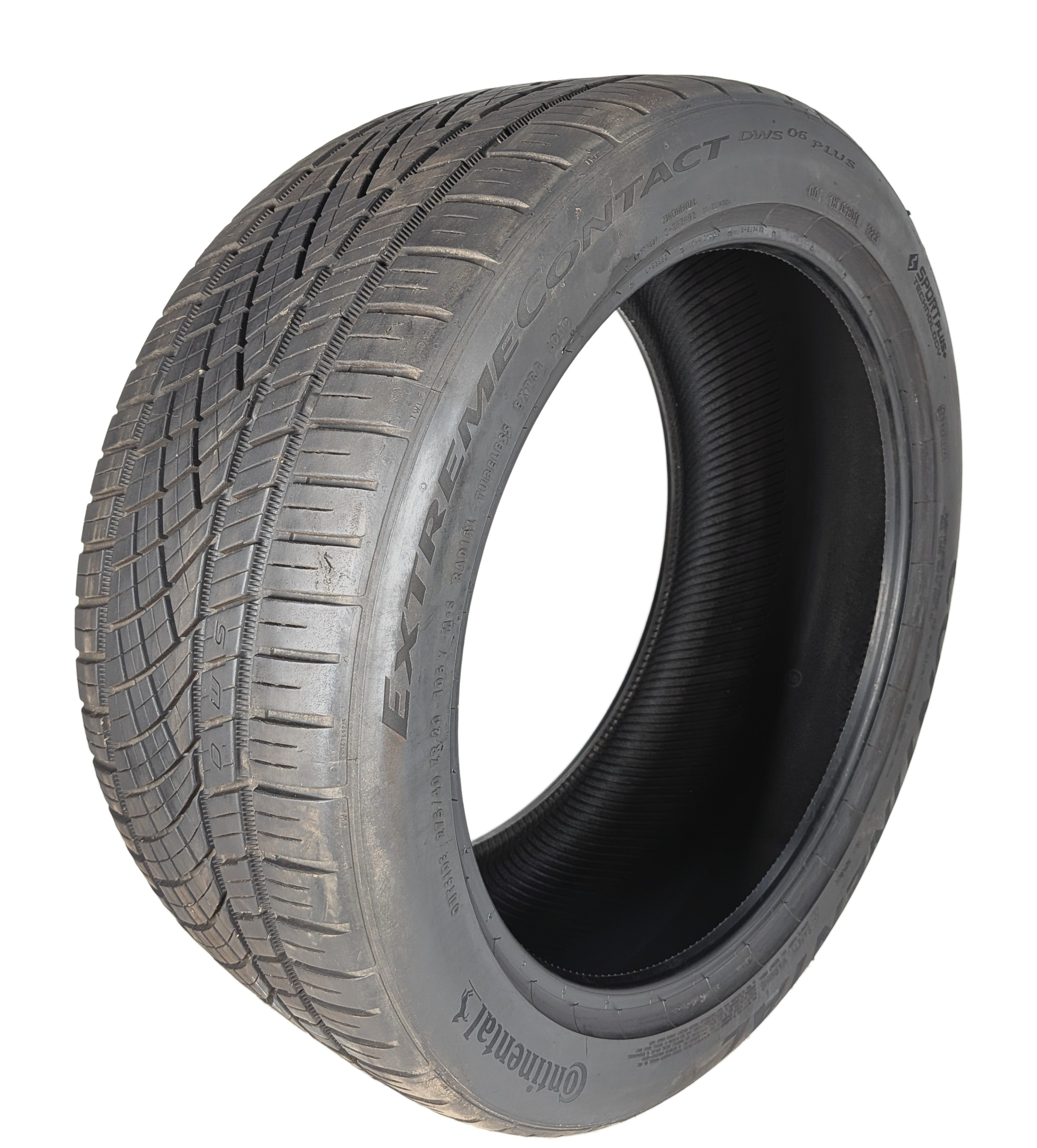CONTINENTAL EXTREMECONTACT DWS 06 PLUS 275/40ZR20 106Y XL A/S 8/32 DOT 1223 TIRE — exact item pictured