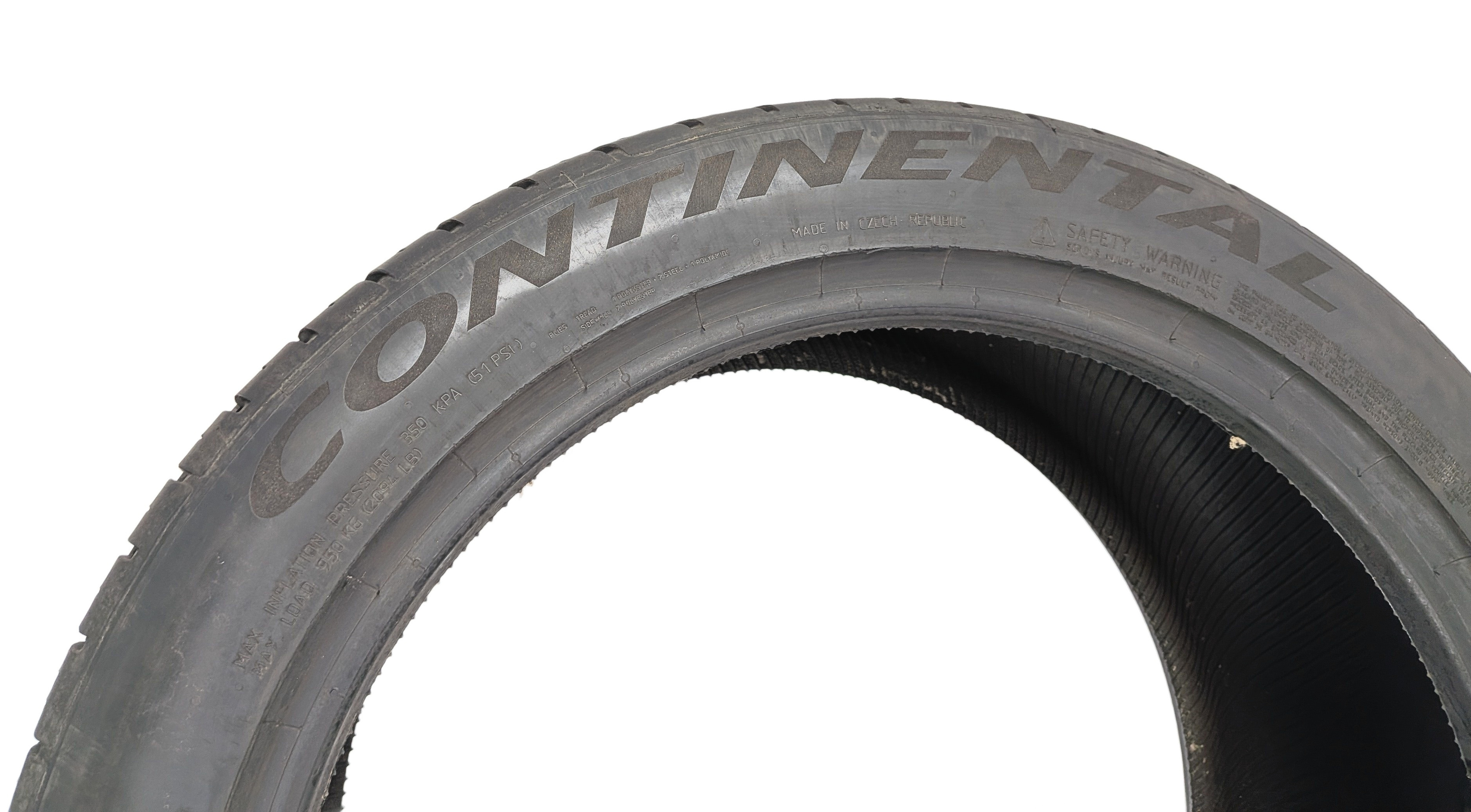 CONTINENTAL EXTREMECONTACT DWS 06 PLUS 275/40ZR20 106Y XL A/S 8/32 DOT 1223 TIRE — exact item pictured