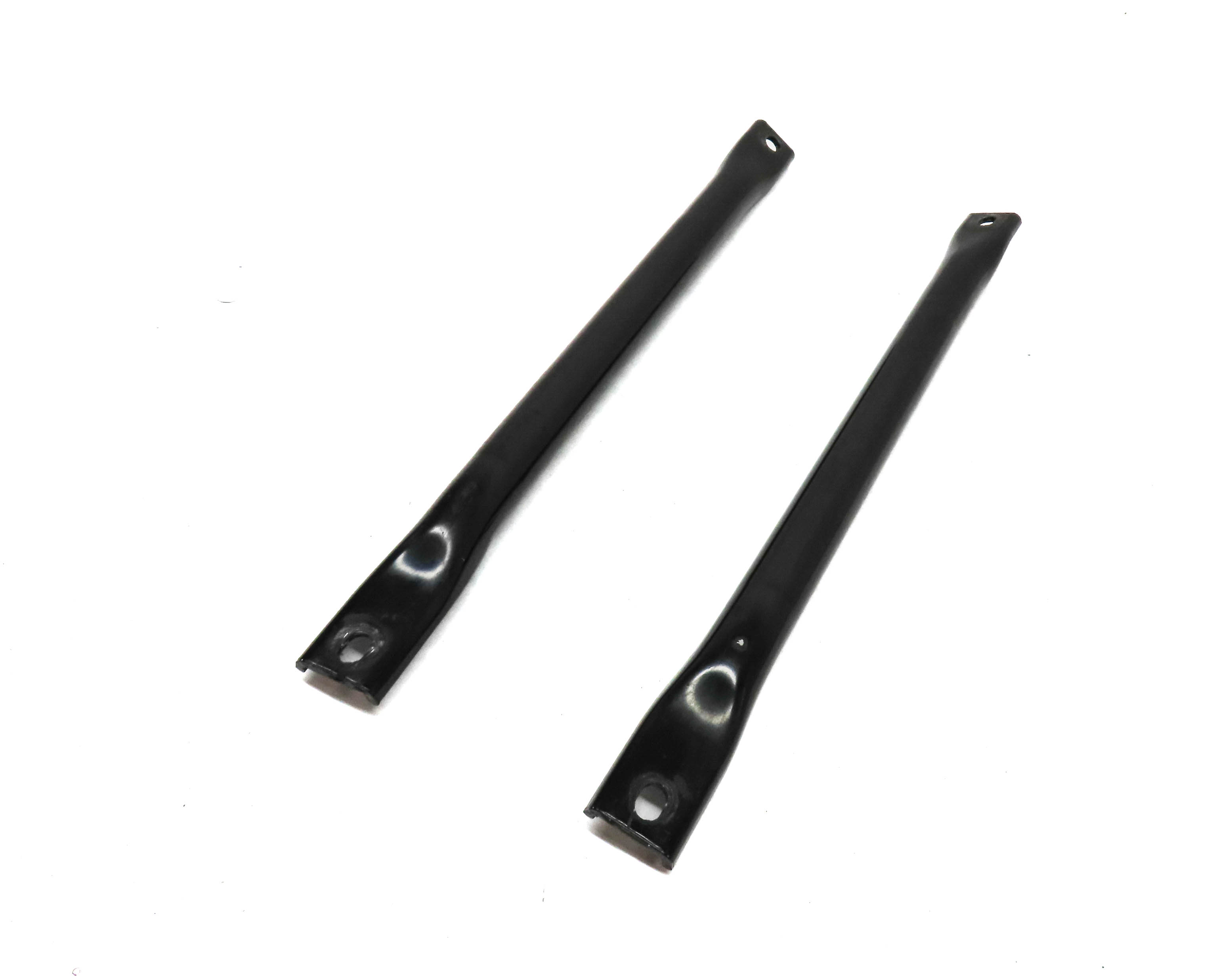 2011 BMW 535Xi (F10) FRONT LEFT RIGHT RADIATOR CORE SUPPORT BRACE BAR SET/2 — exact item pictured
