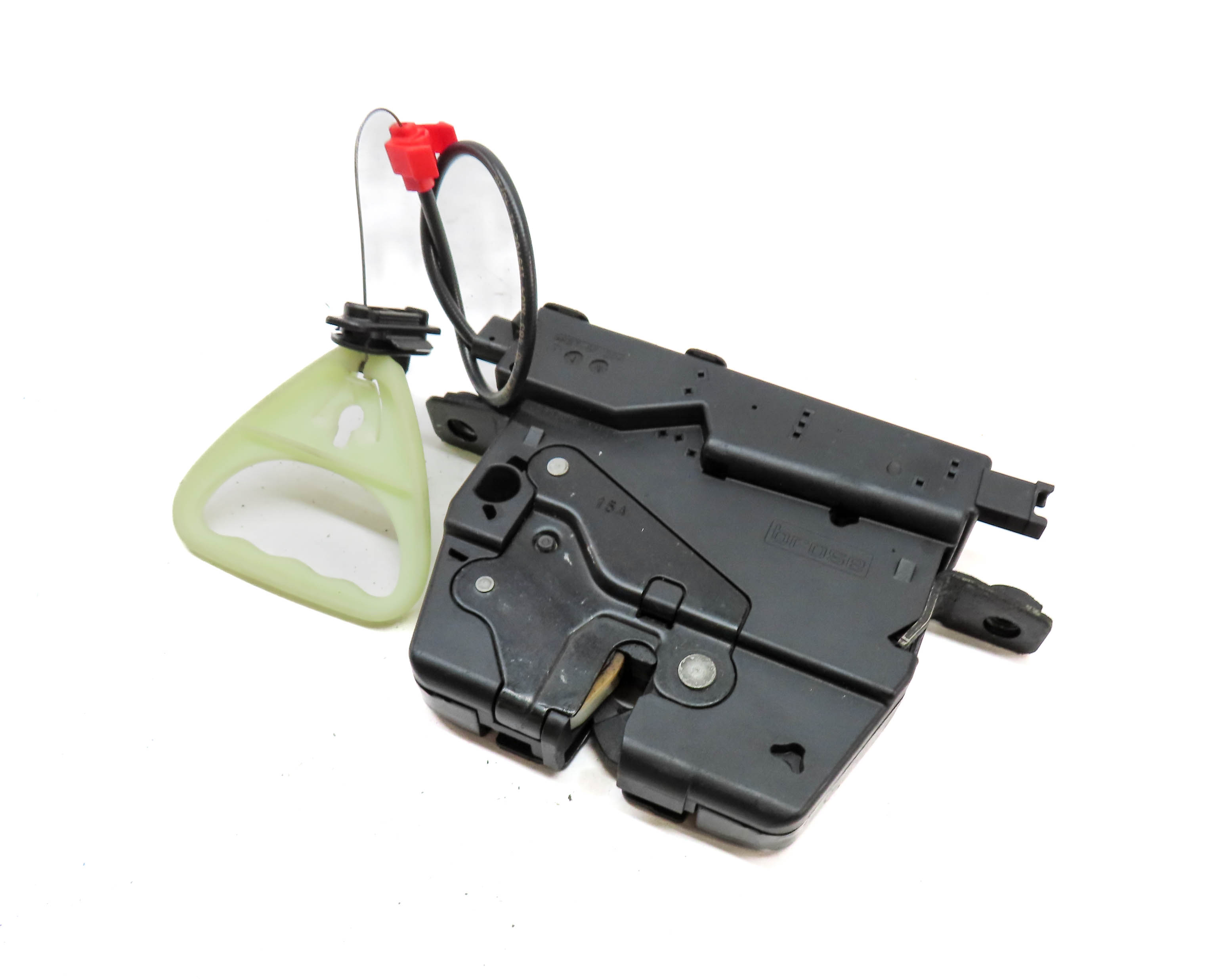 2011 BMW 535Xi (F10) REAR TRUNK LID LOCK LATCH ACTUATOR w/CABLE — exact item pictured