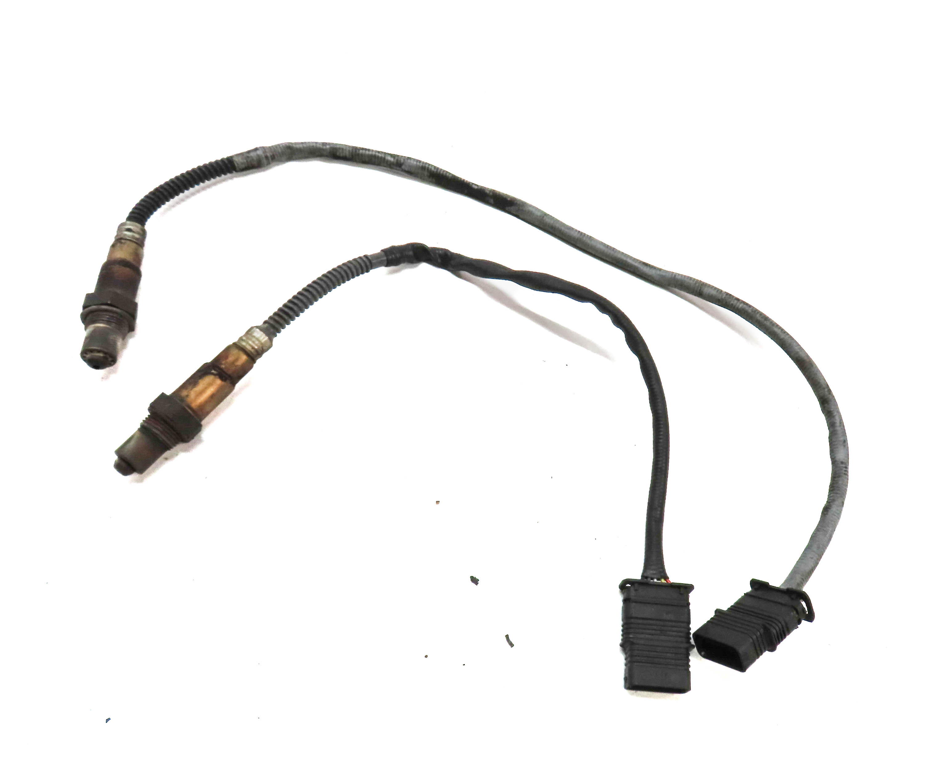 2011 BMW 535Xi (F10) 3.0L TURBO (N55) ENGINE PRE/POST CAT OXYGEN O2 SENSOR SET/2 — exact item pictured