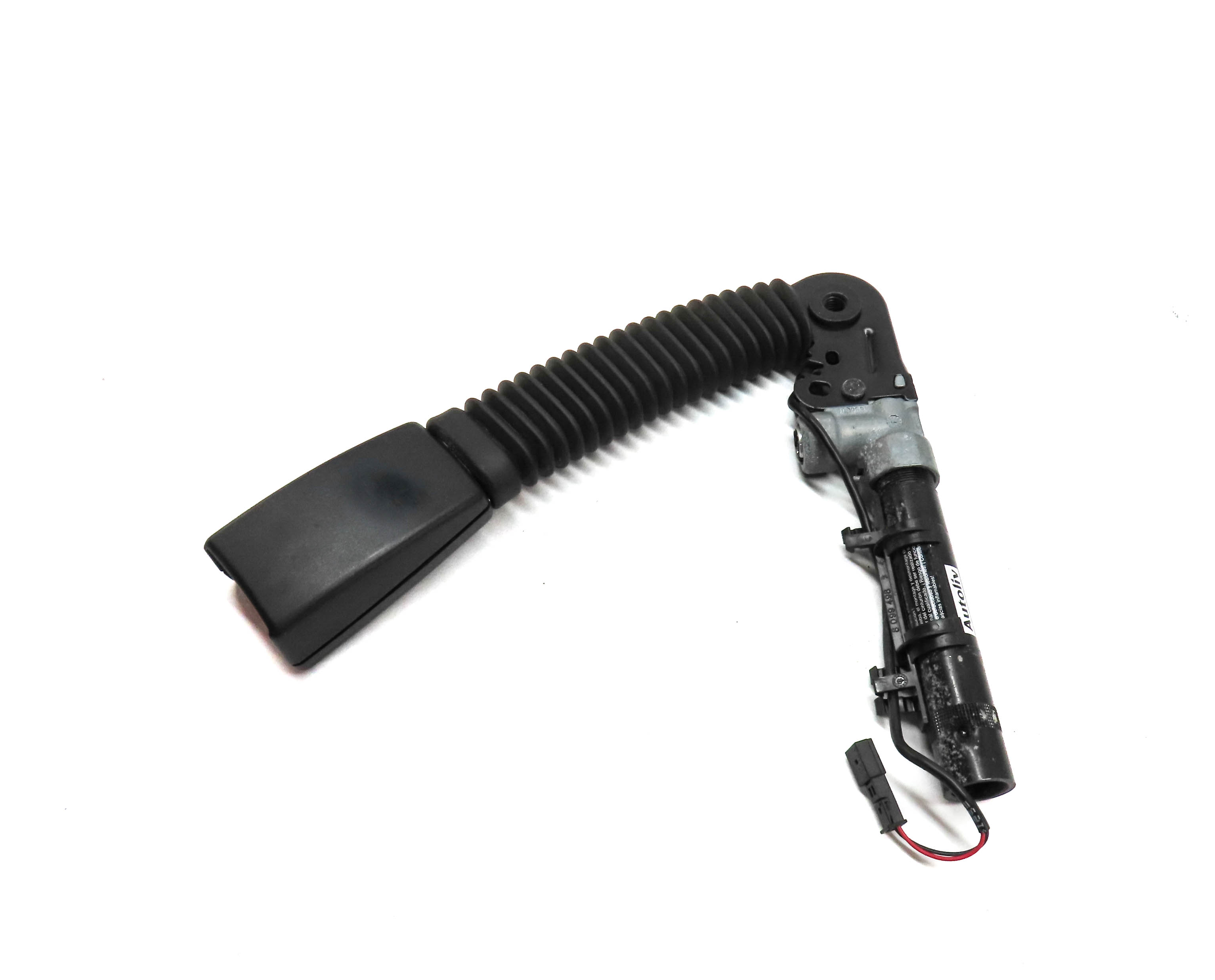 10-17 BMW 528i 535i 550i 740i 750i 760i (F01 F10) RIGHT FRONT SEATBELT RECEIVER — exact item pictured