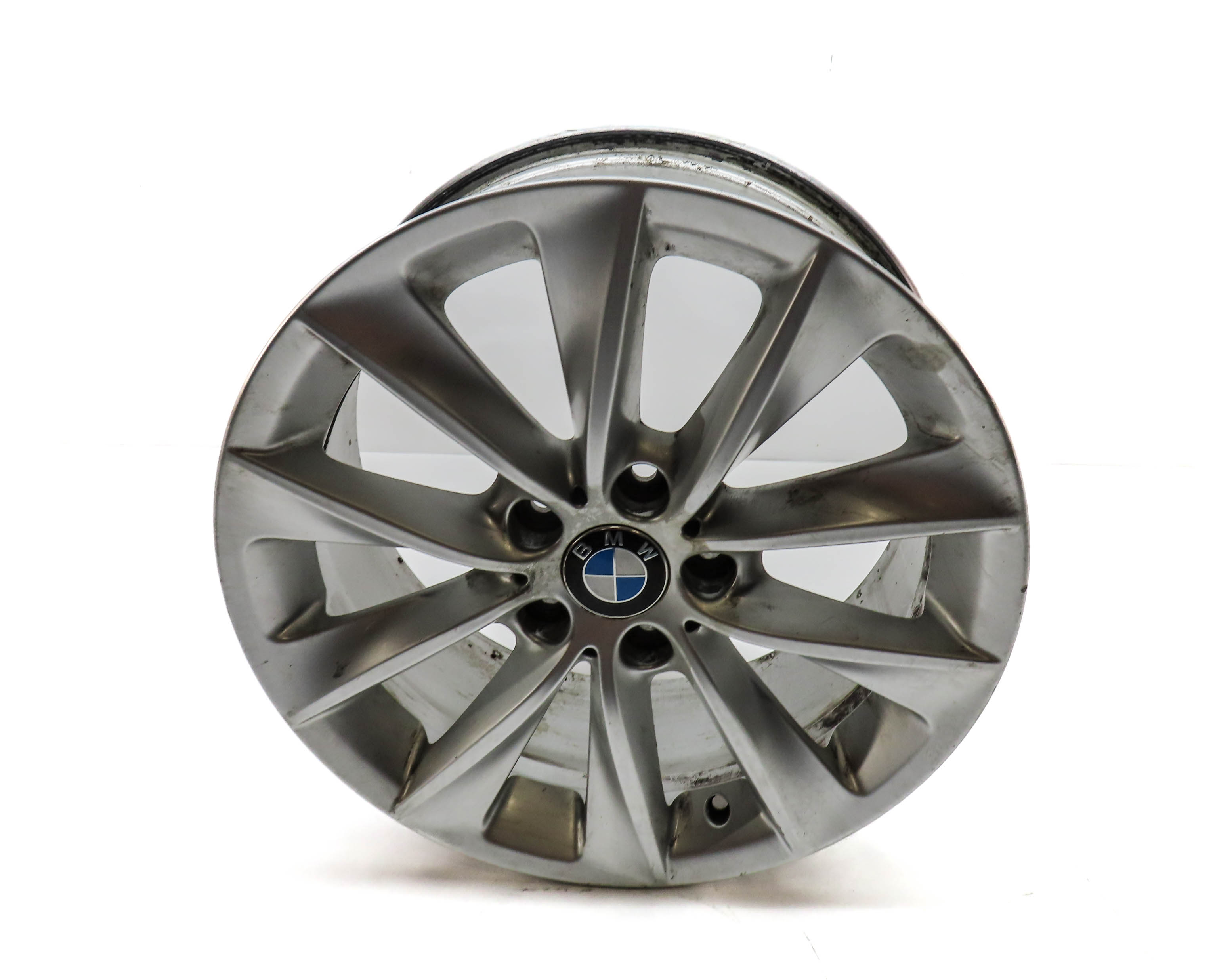 2011-2018 BMW X3 X4 (F25 F26) 18x8 ALUMINUM ALLOY 5 DOUBLE 10 SPOKE WHEEL RIM — exact item pictured