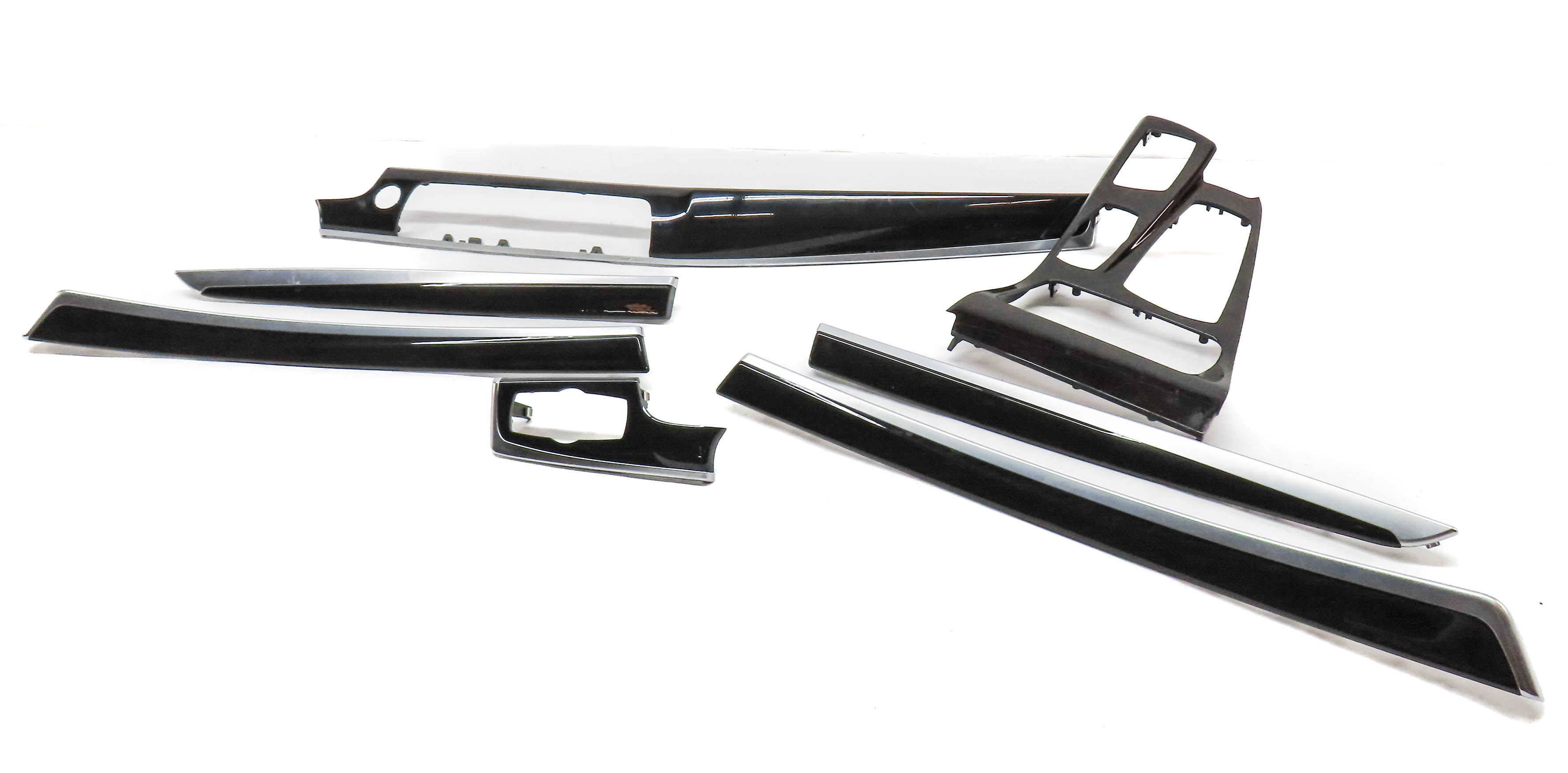 2011 BMW 535Xi (F10) INTERIOR DASH DOOR CENTER CONSOLE TRIM SET(Ash Wood) — exact item pictured