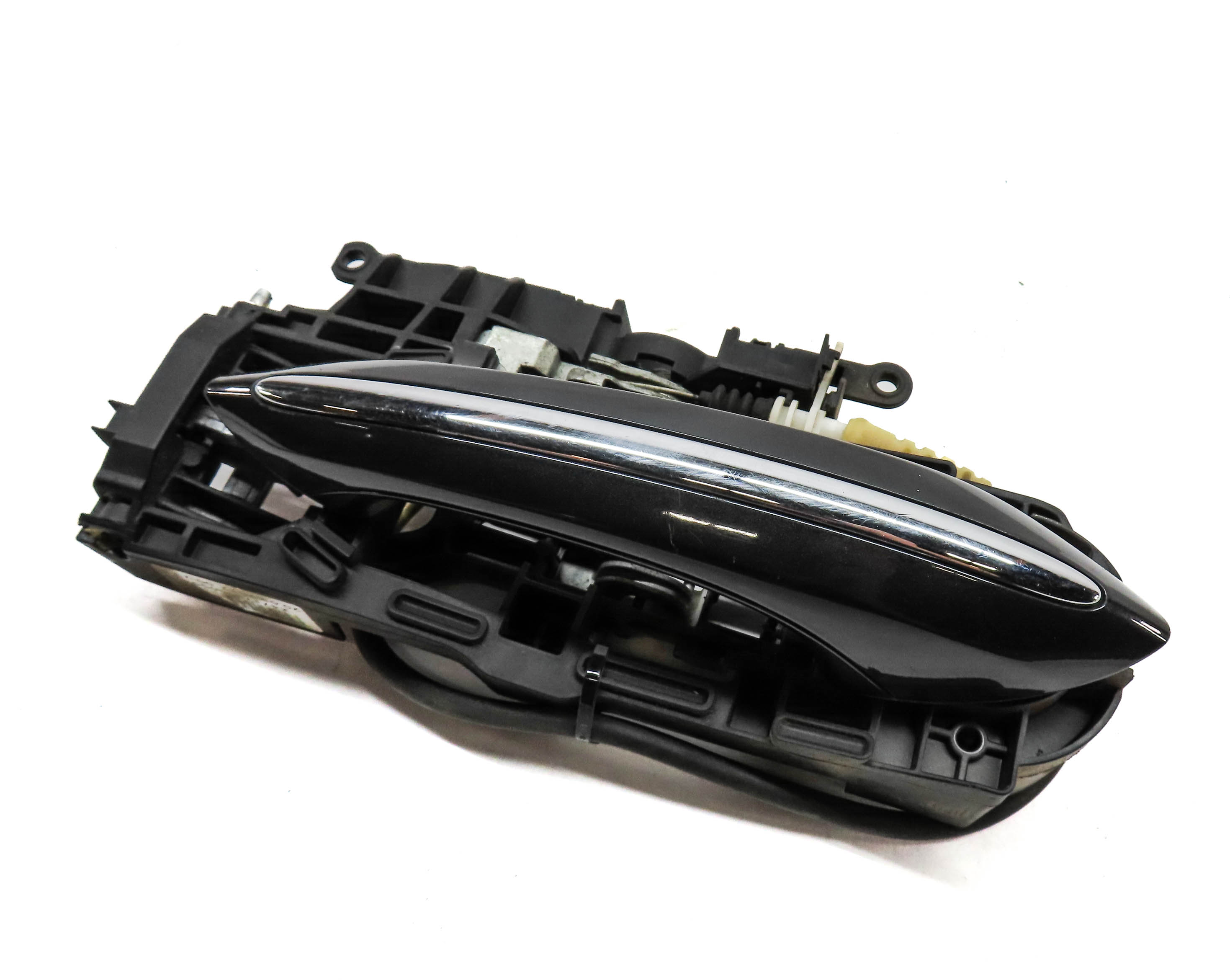 2011-2016 BMW 528i 535i 550i M5 (F10) RIGHT FRONT DOOR HANDLE w/ LIGHT (Gray) — exact item pictured