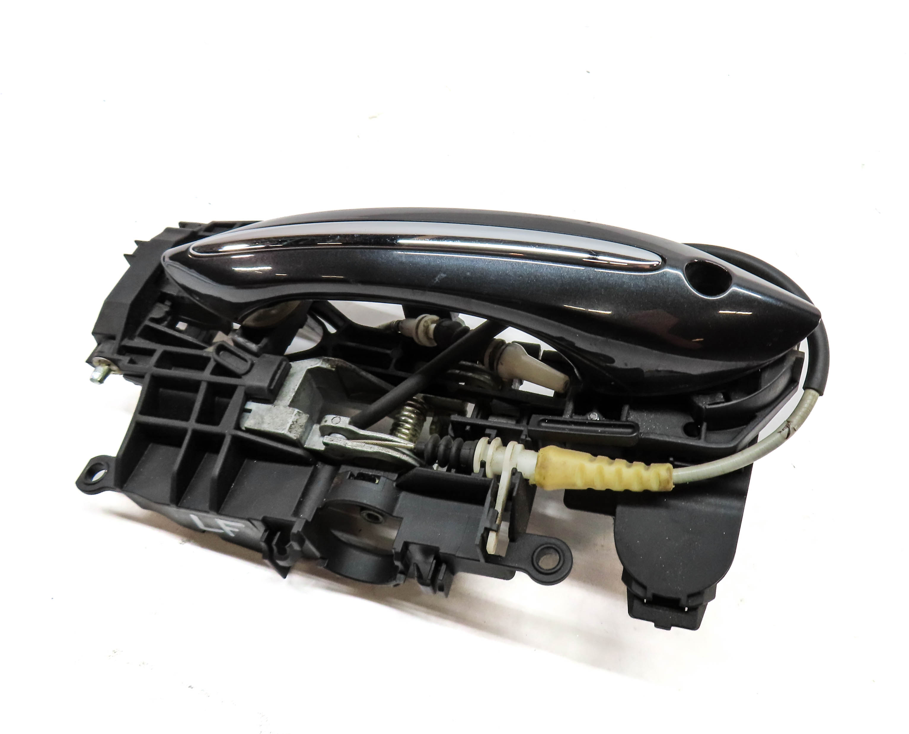 2011-2016 BMW 528i 535i 550i M5 (F10) LEFT FRONT DOOR HANDLE w/ LIGHT (Gray) — exact item pictured