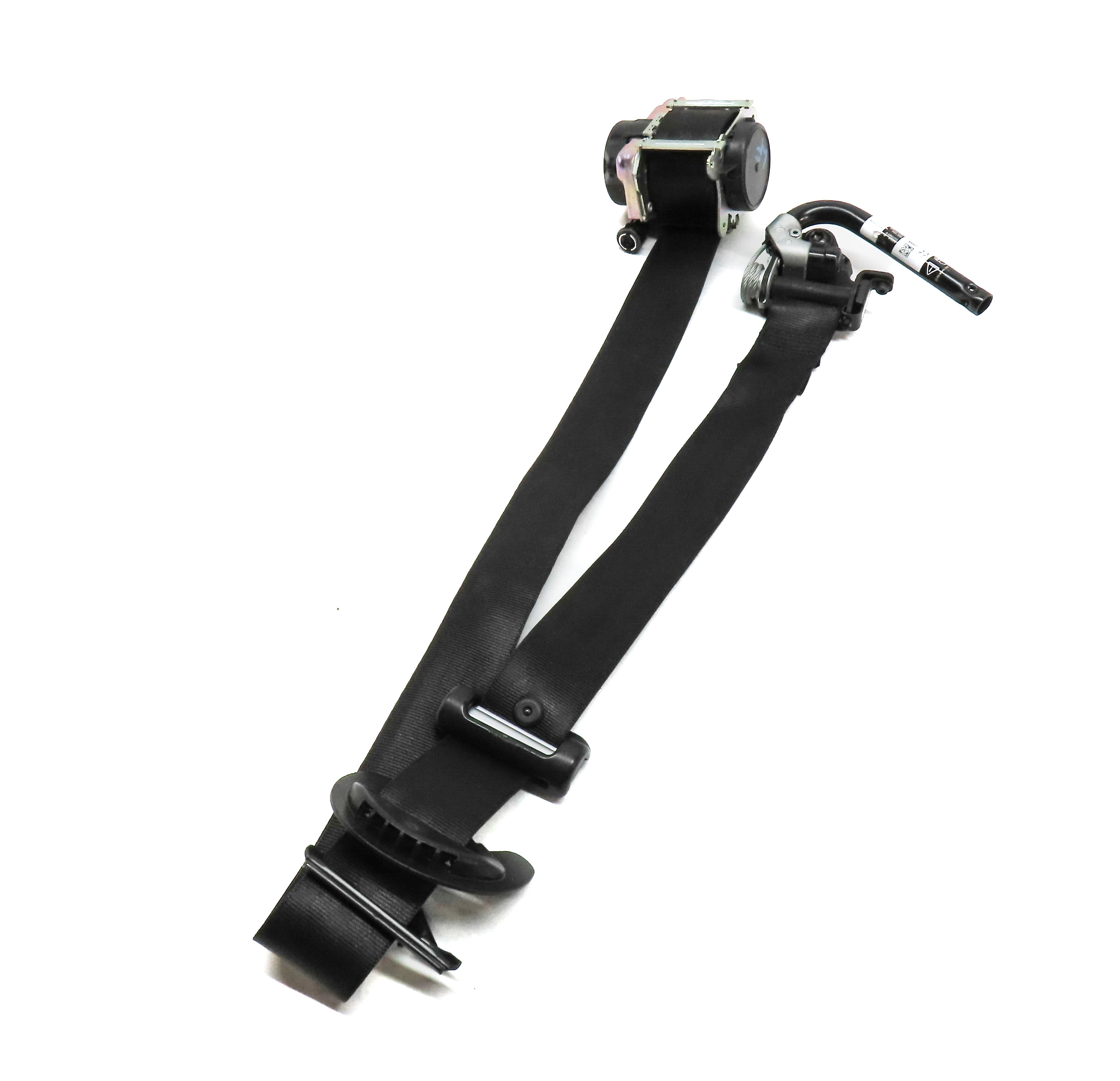 2016-2020 RANGE ROVER SPORT (L494) LEFT FRONT DRIVER SEATBELT RETRACTOR (BLACK) — exact item pictured