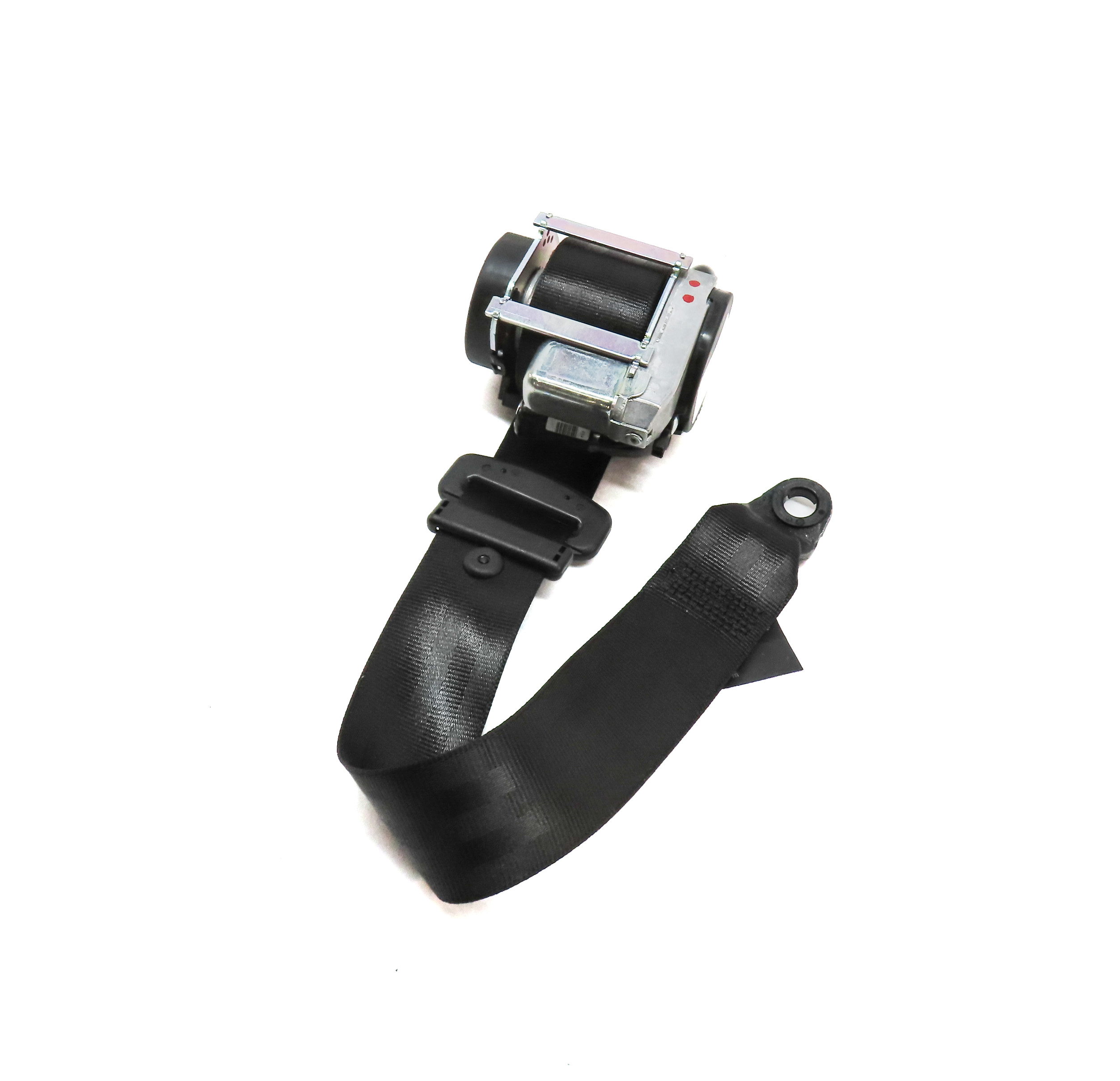 2016 LAND RANGE ROVER SPORT (L494) REAR 2ND ROW RIGHT SEATBELT RETRACTOR (BLACK) — exact item pictured
