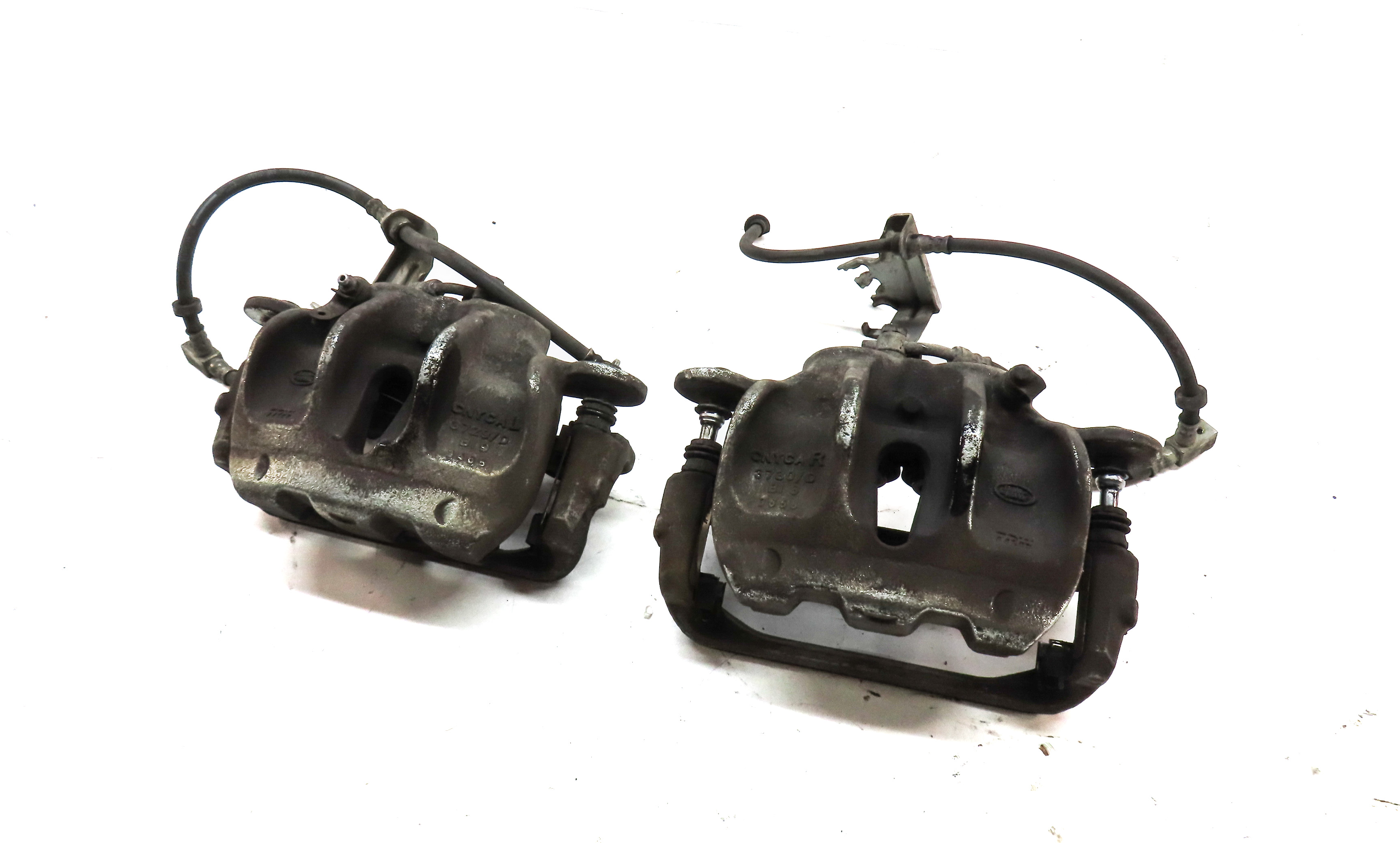 2010-2017 LR4 DISCOVERY RANGE ROVER SPORT - FRONT LEFT & RIGHT BRAKE CALIPER SET — exact item pictured