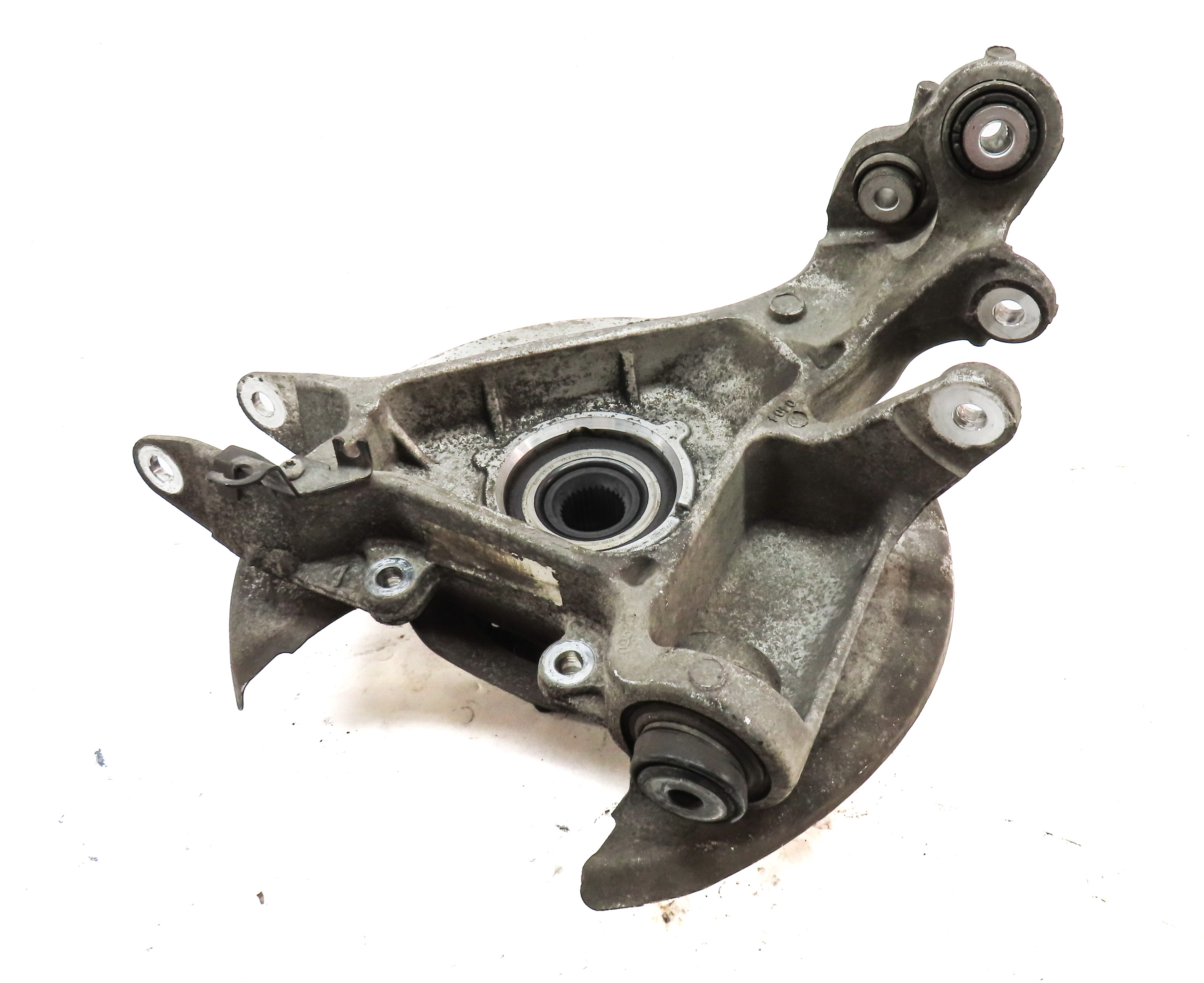 2014-2017 RANGE ROVER SPORT (L494) REAR LEFT DRIVER SPINDLE KNUCKLE WHEEL HUB — exact item pictured