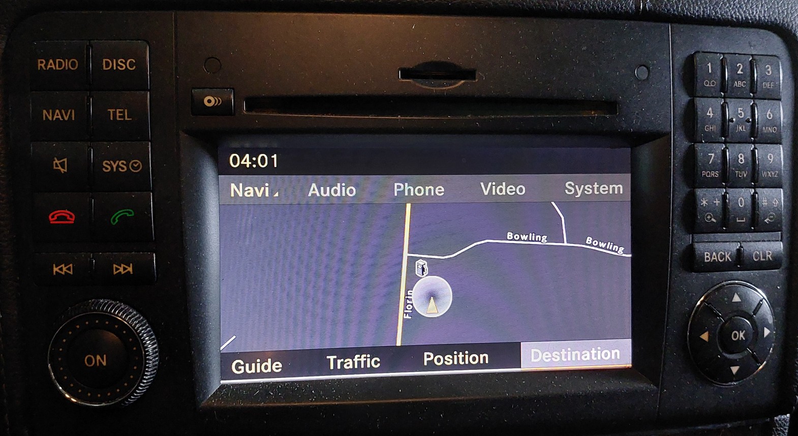 2010-2012 MERCEDES GL ML CLASS (W164 X164) RADIO STEREO CD NAVIGATION RECEIVER — exact item pictured