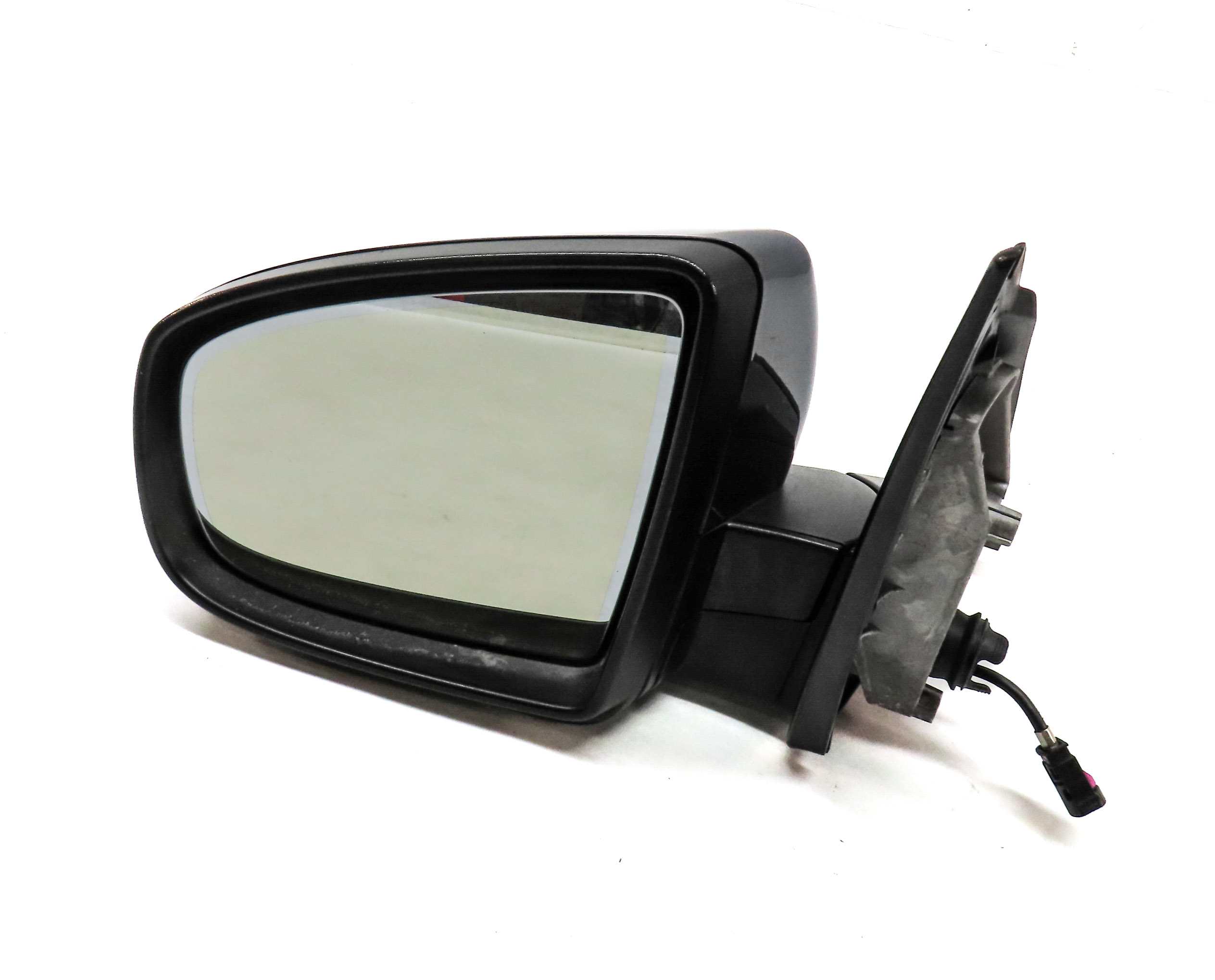 2010-2013 BMW X5 (E70) LEFT P-FOLD MEM AUTODIM CAMERA HEATED DOOR MIRROR (Blue) — exact item pictured