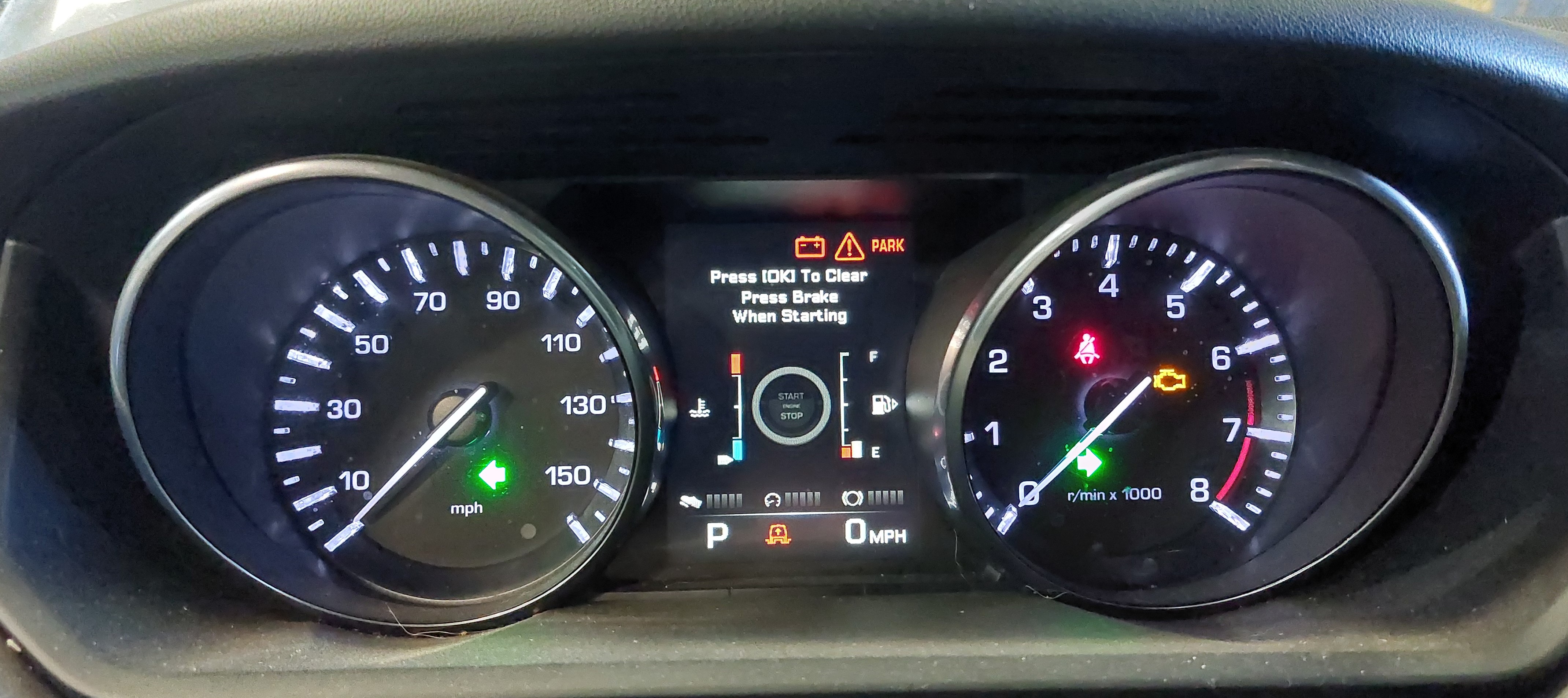 15 RANGE ROVER SPORT (L493) SPEEDOMETER INSTRUMENT GAUGE CLUSTER (100k) (MPH) — exact item pictured