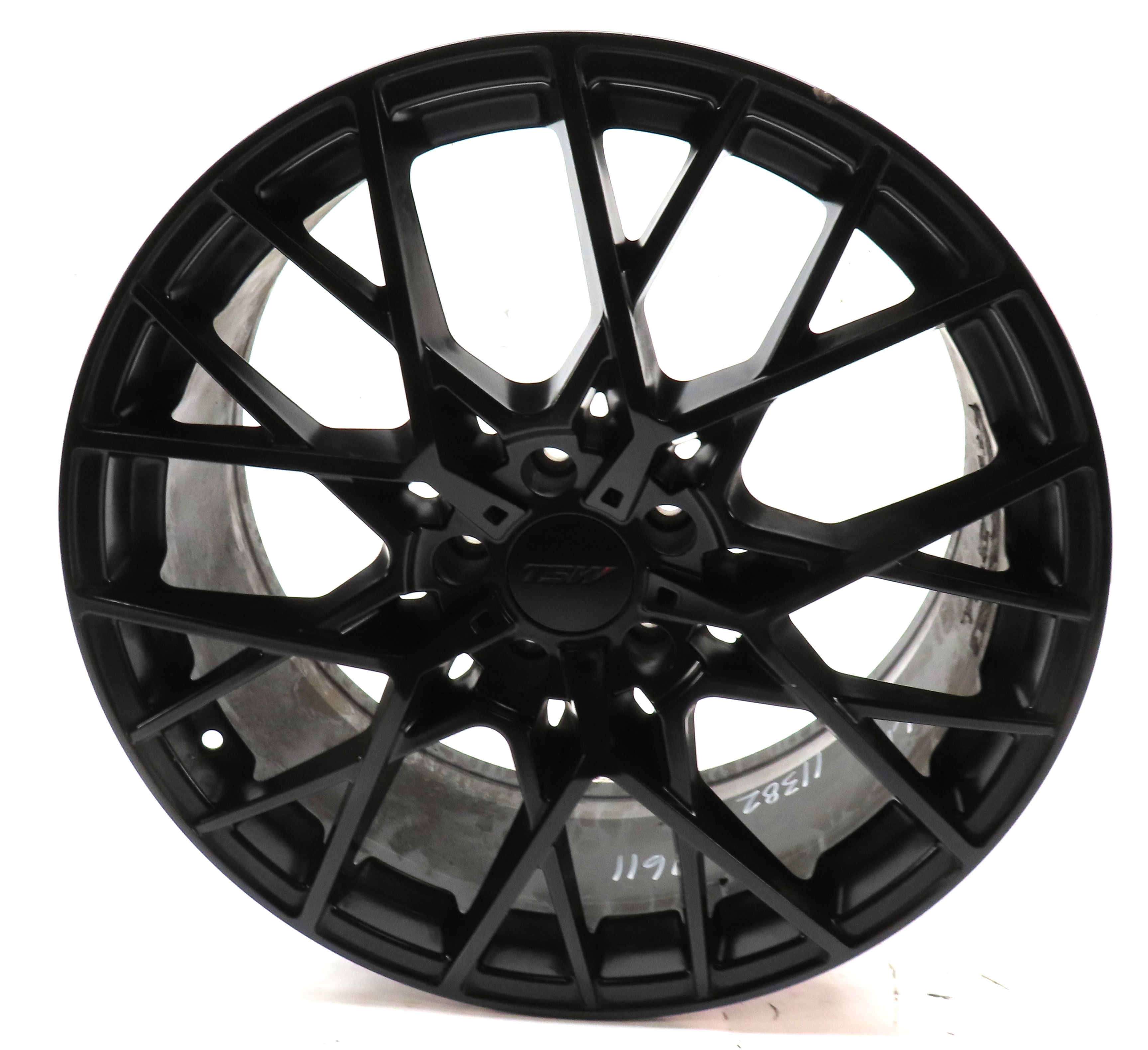 2009 LAND RANGE ROVER SPORT (L320) 20x8.5 INCH MULTISPOKE TSW WHEEL RIM (BLACK) — exact item pictured
