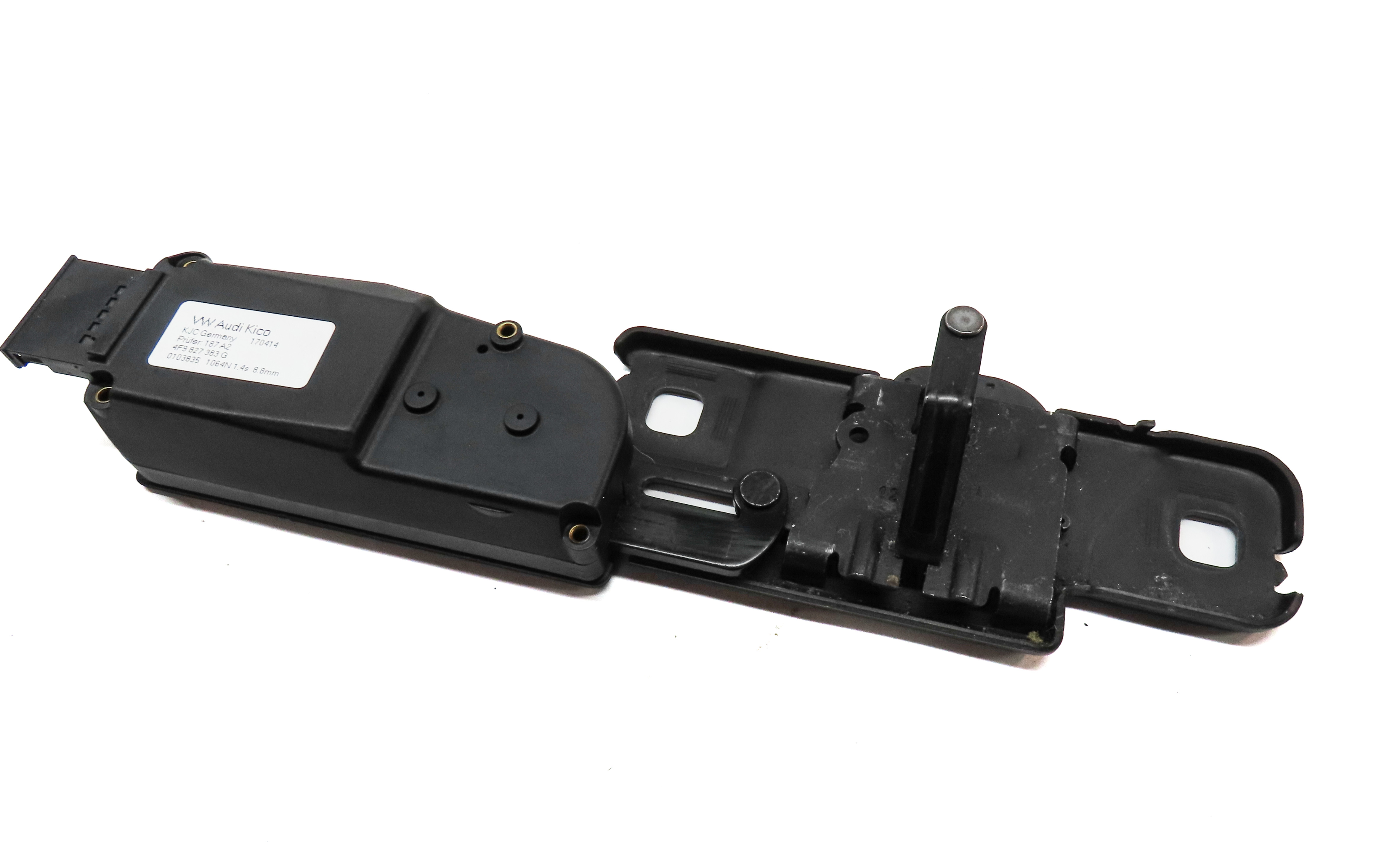 2014 AUDI Q5 (B8 8R) REAR CARGO LIFTGATE TRUNK LOWER STRIKER PLATE ACTUATOR — exact item pictured