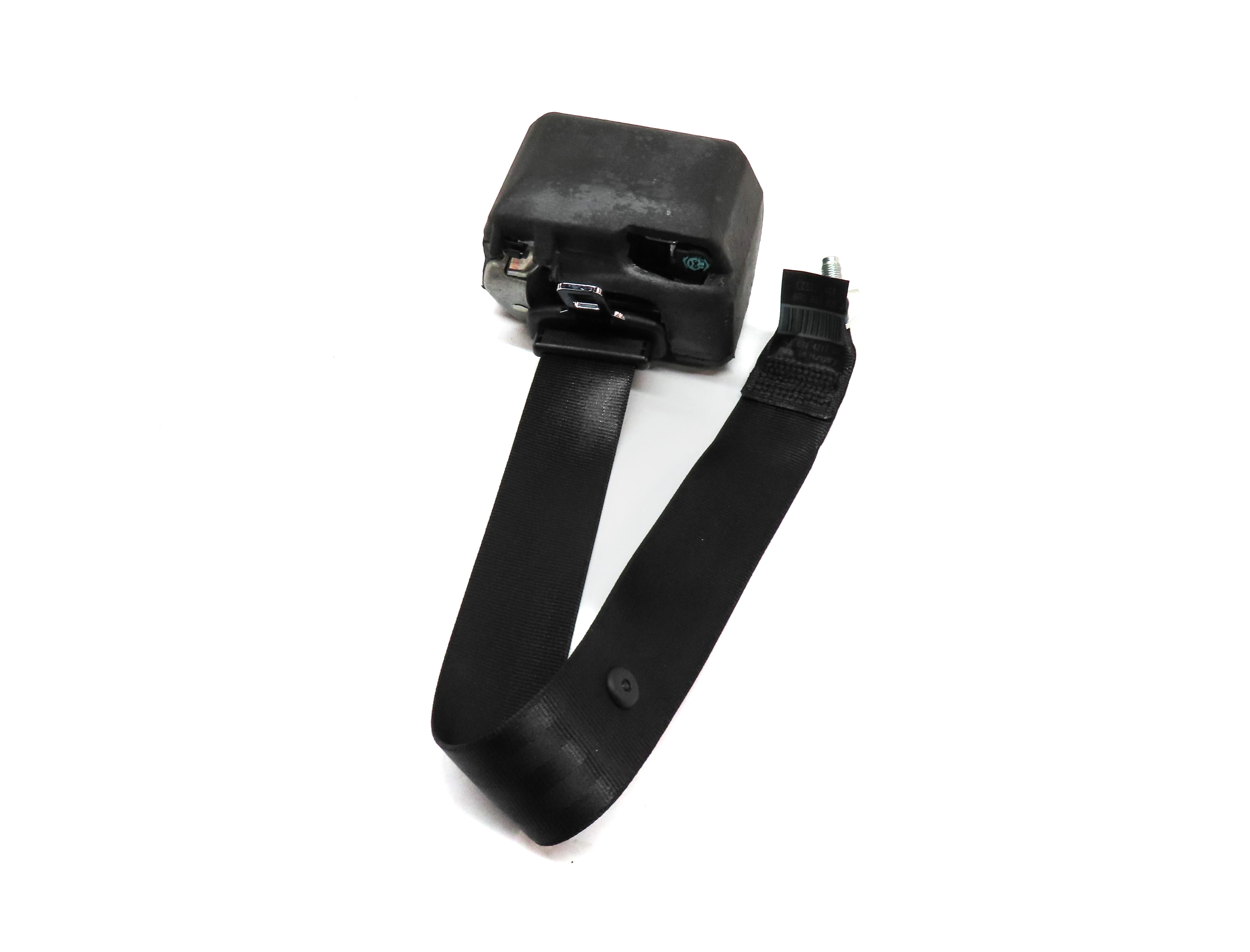 2014 AUDI Q5 (B8 8R) REAR RIGHT SEAT BELT SEATBELT RETRACTOR (BLACK) — exact item pictured
