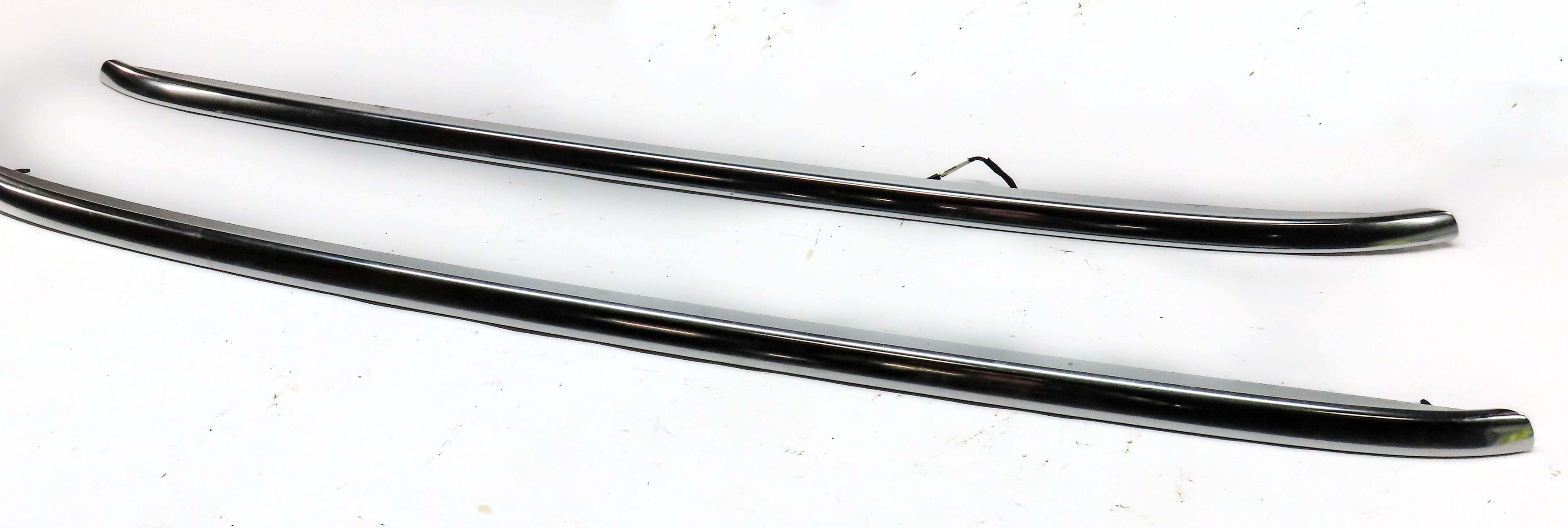 2014 AUDI Q5 (B8 8R) LEFT & RIGHT ROOF CARGO RAIL RACK SET/2 (ALUMINUM FINISH) — exact item pictured