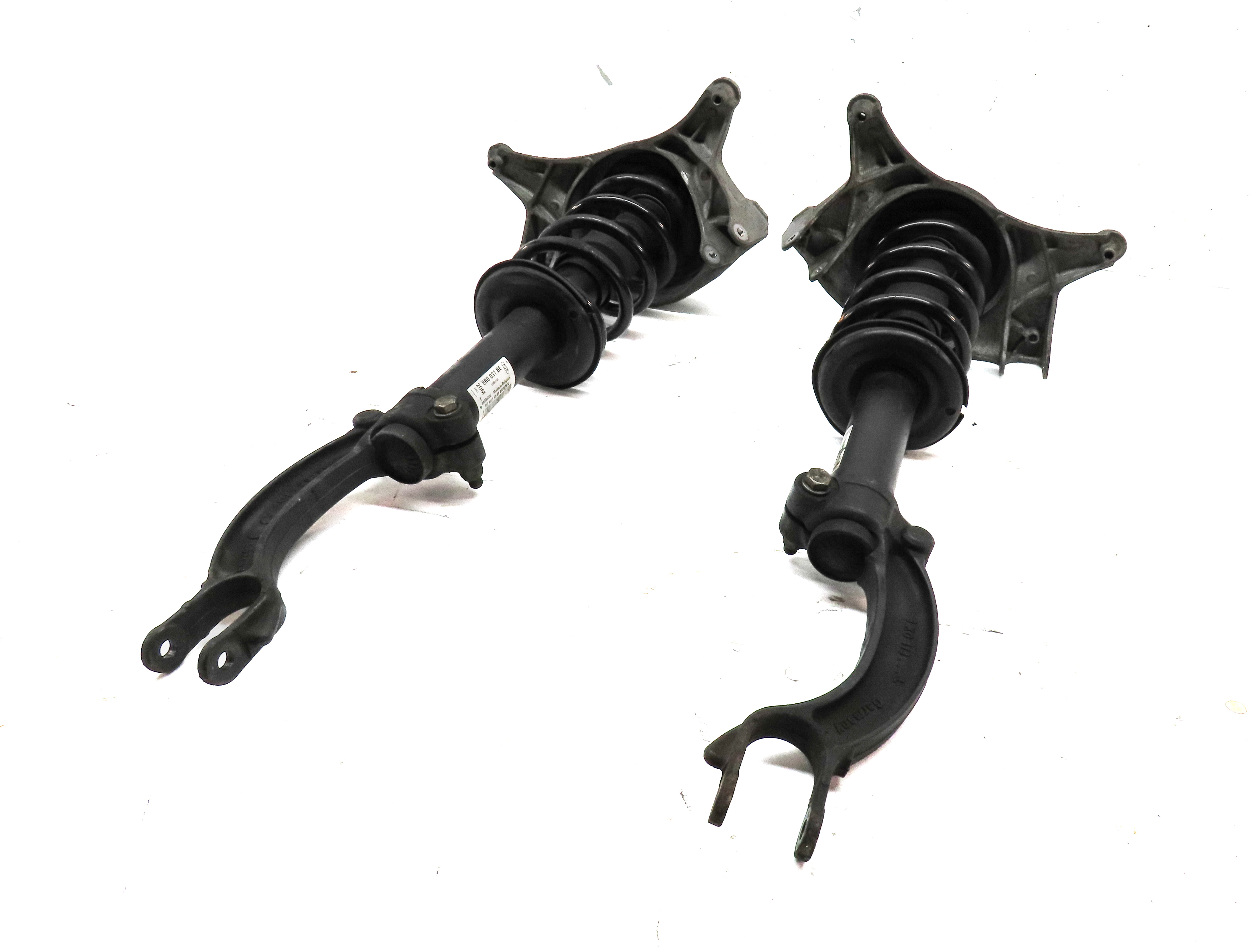 2009-2017 AUDI Q5 (B8 8R) FRONT LEFT & RIGHT STANDARD SUSPENSION SHOCK STRUT SET — exact item pictured