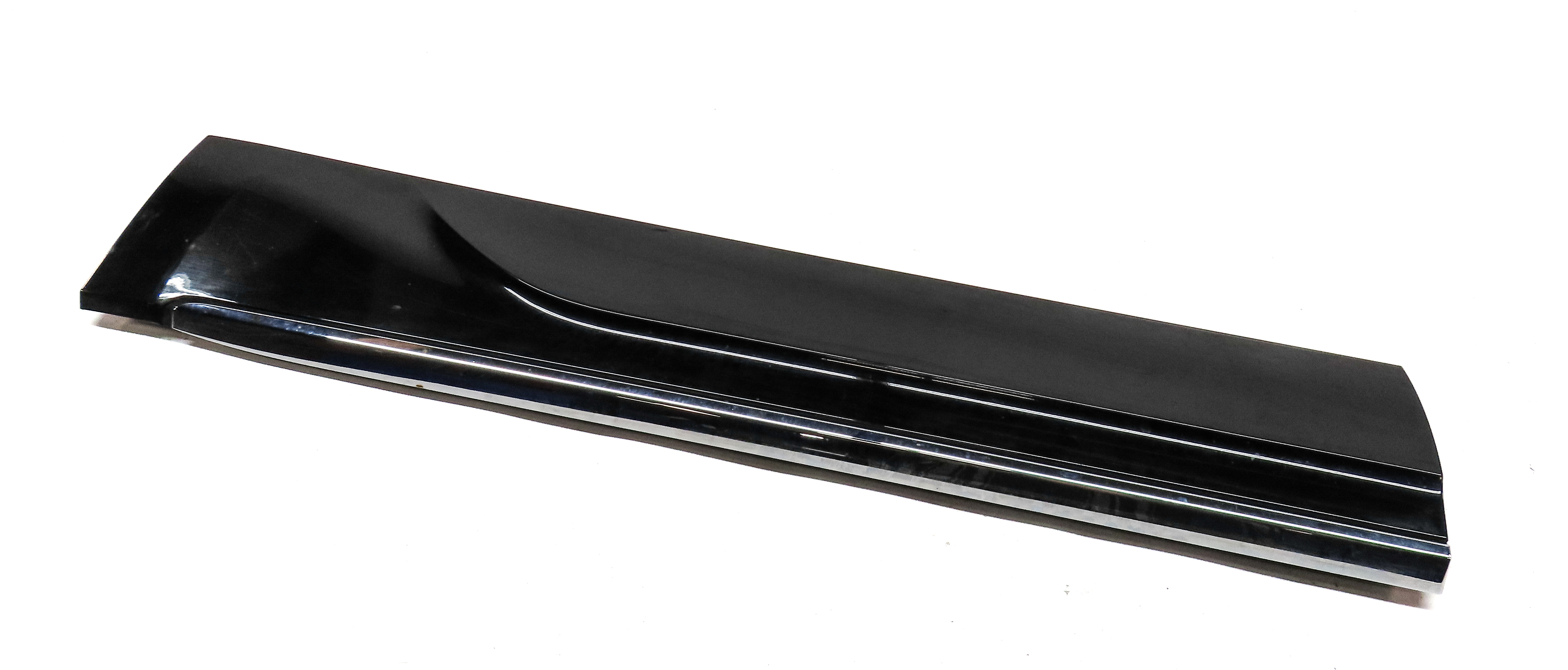 2014 AUDI Q5 (B8 8R) REAR LEFT EXTERIOR LOWER DOOR TRIM MOULDING (BLACK) — exact item pictured