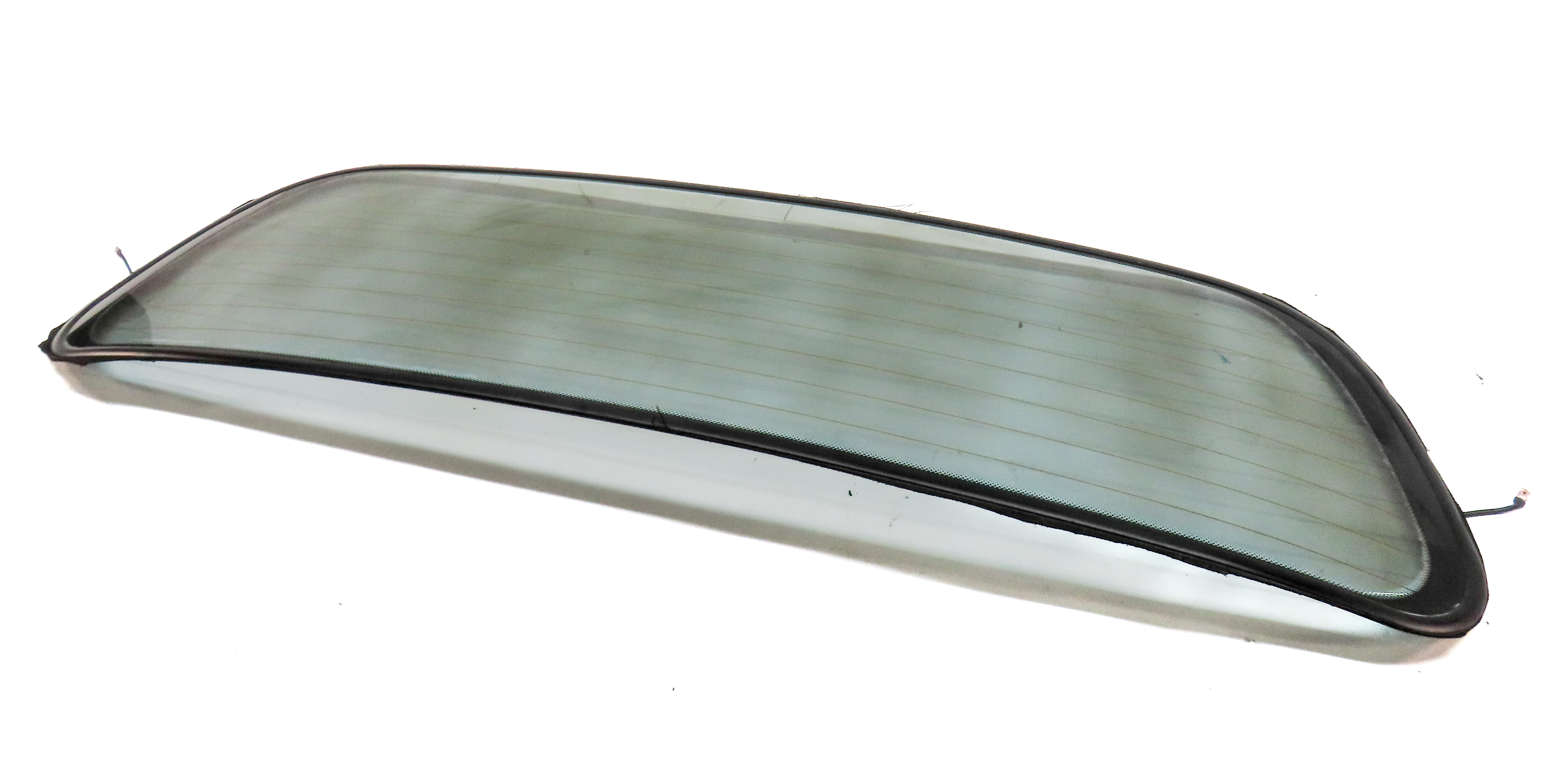 2003-2008 BMW Z4 (E85) ROADSTER - REAR CONVERTIBLE TOP GLASS WINDOW (HEATED) — exact item pictured