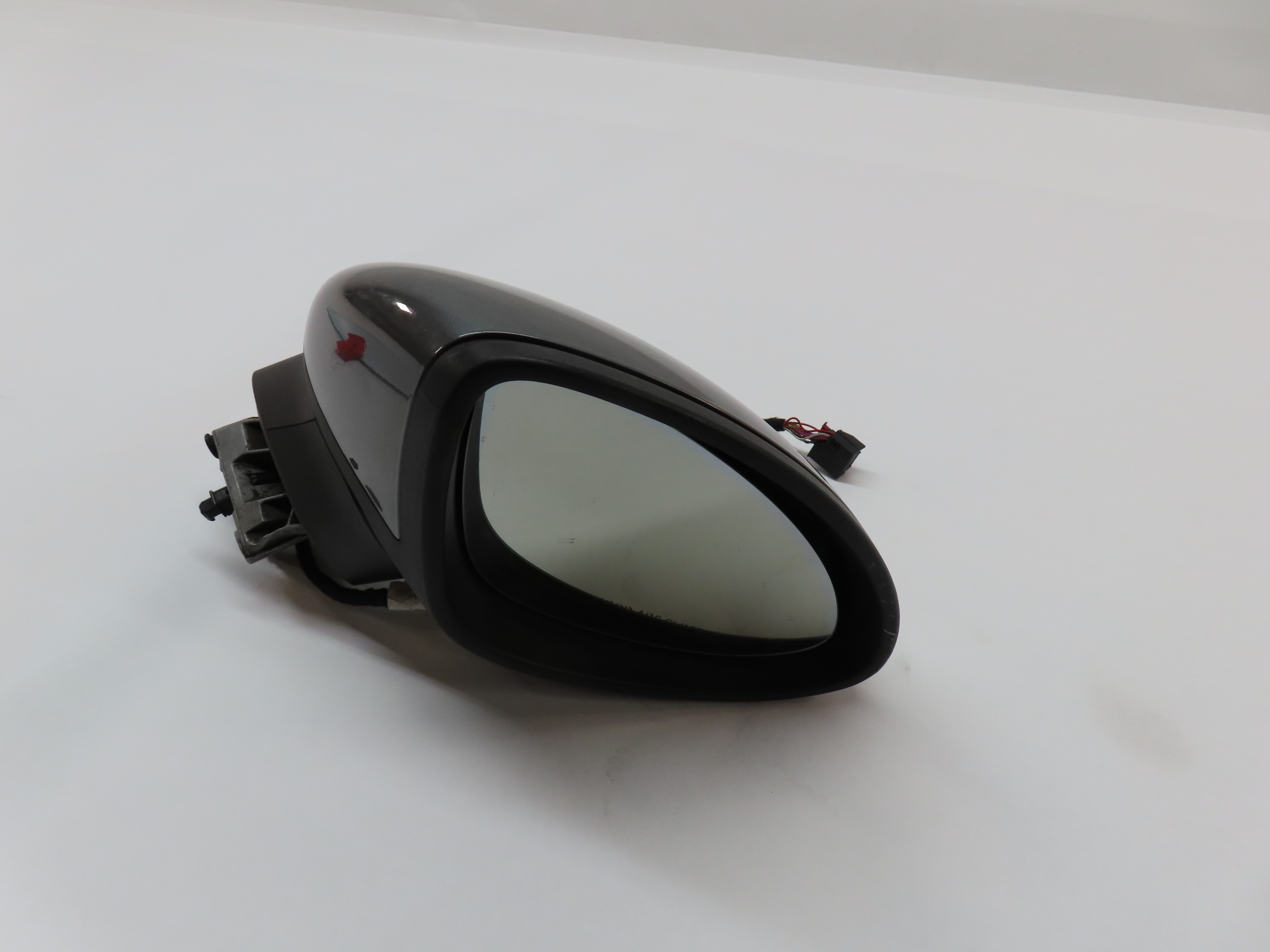 11-14 PORSCHE CAYENNE (958) RIGHT PFOLD HEAT MEMORY AUTODIM DOOR MIRROR (Gray) — exact item pictured