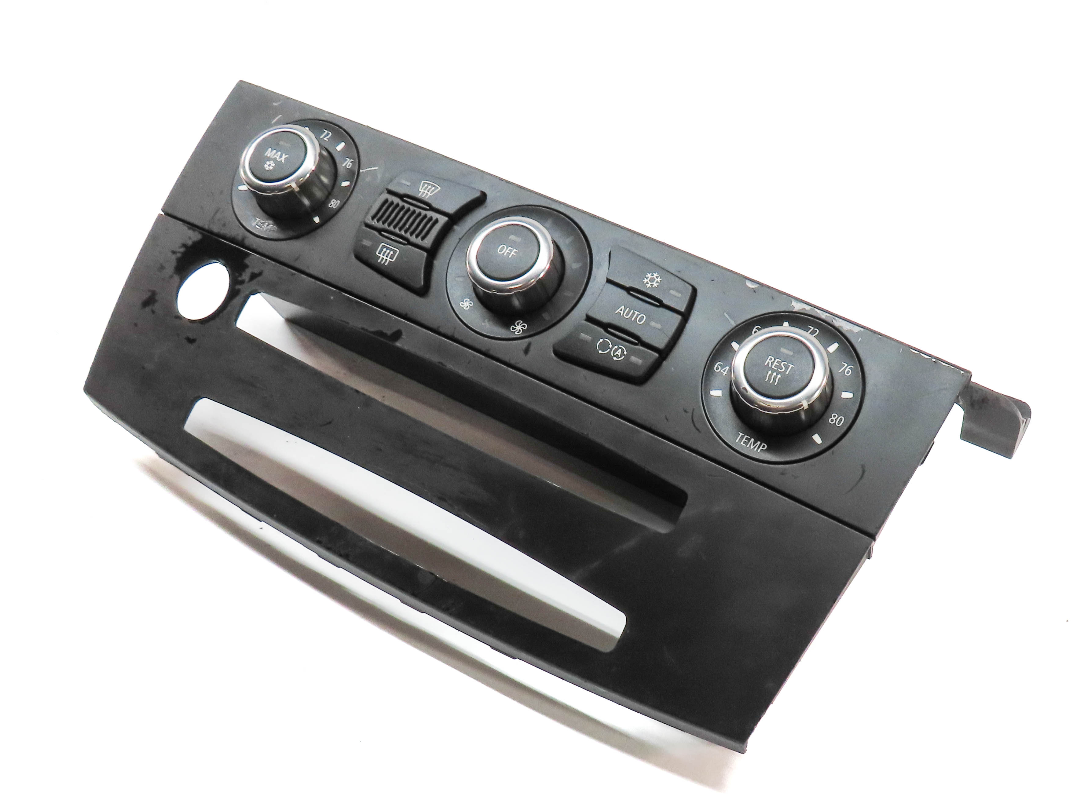 05-10 BMW 525i 530i 545i 550i 645i 650i M5 (E60 E63) TEMPERATURE CLIMATE CONTROL — exact item pictured